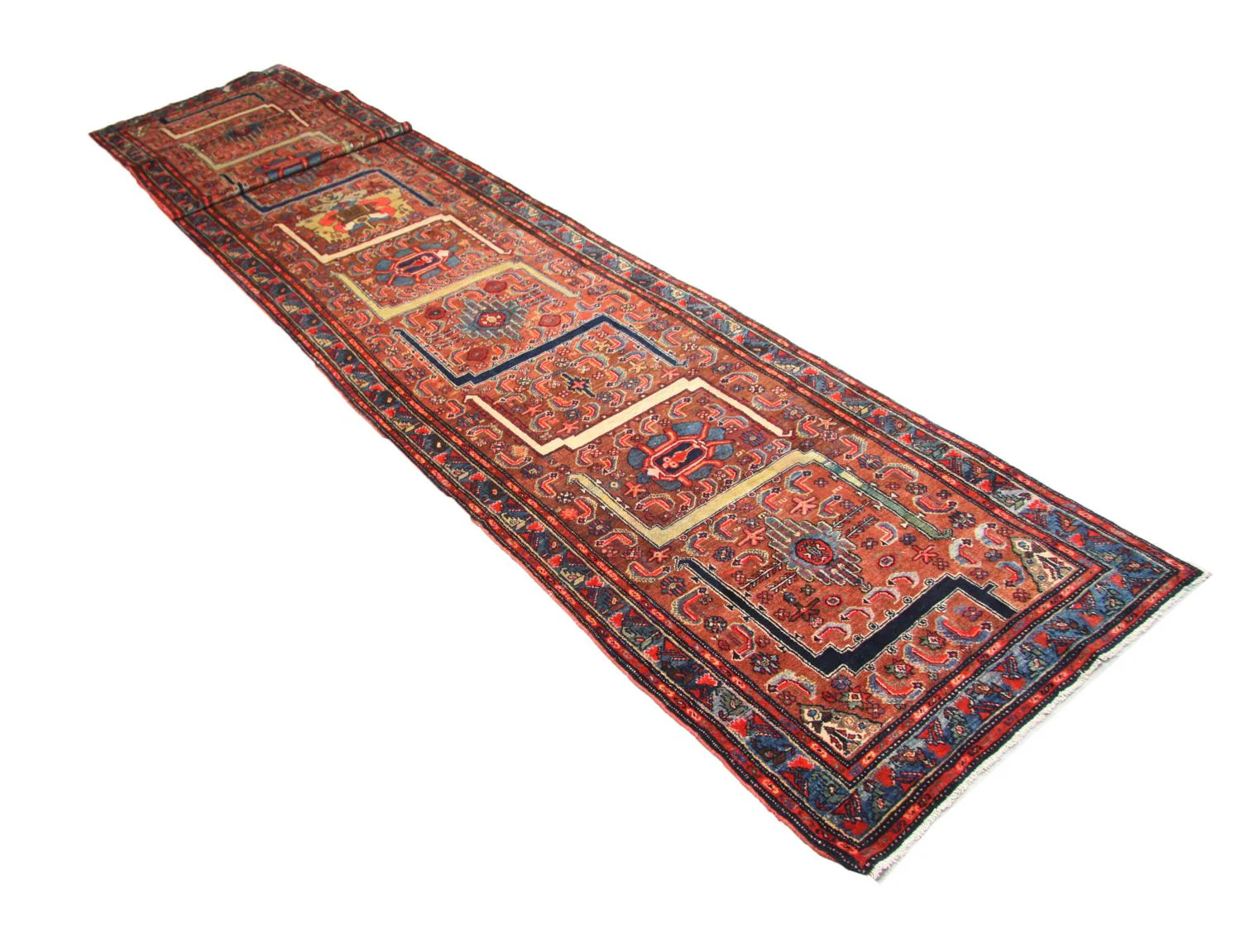 Perserteppich - Nomadic 490 x 84 cm - braun - Image 3