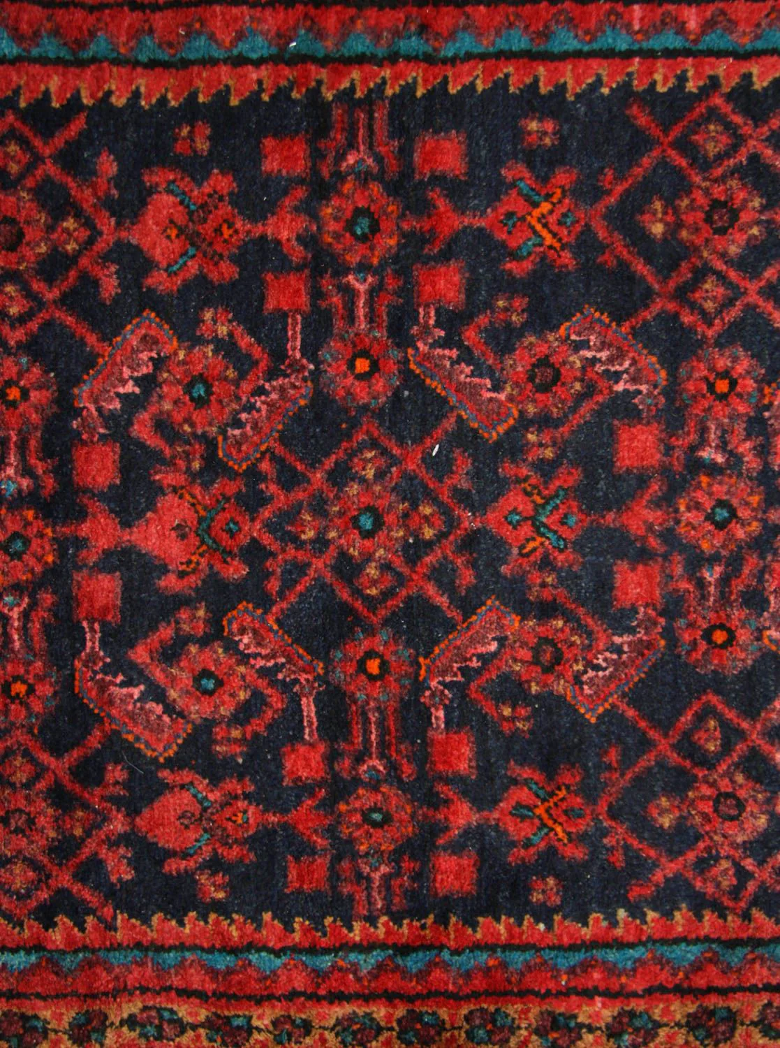 Perserteppich - Nomadic 497 x 107 cm - blau - Image 2