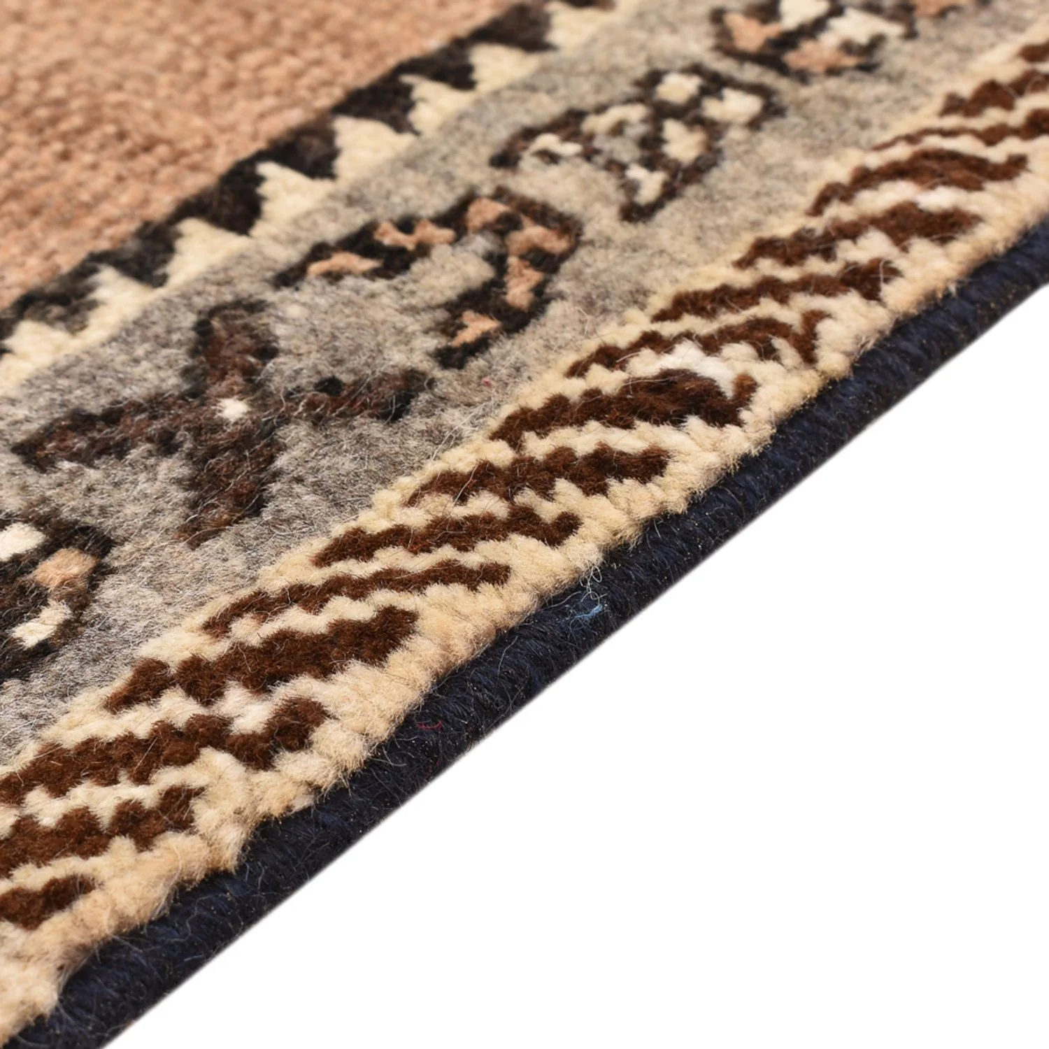 Perserteppich - Nomadic - 56 x 53 cm - hellbeige - Image 3