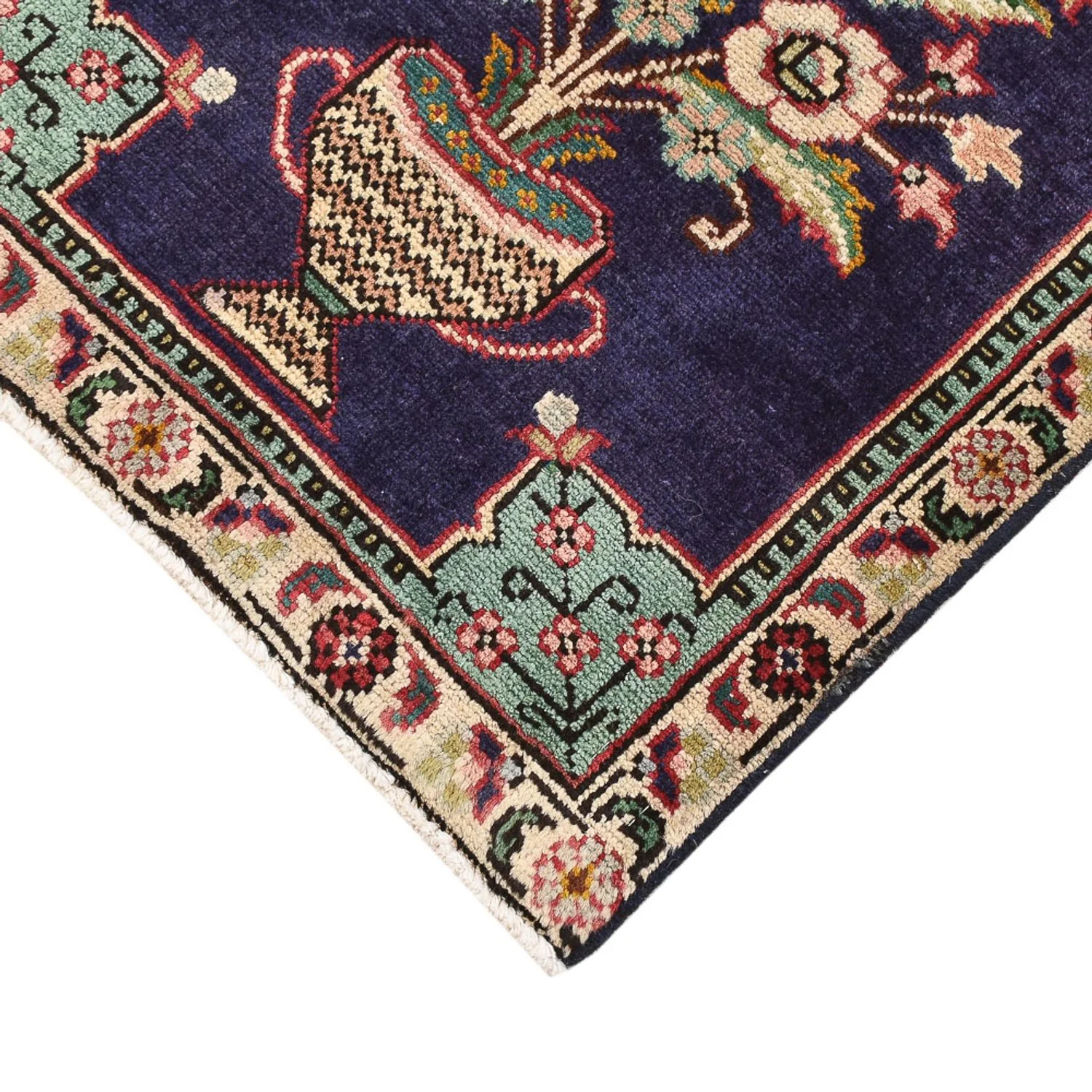 Perserteppich - Nomadic - 60 x 55 cm - mehrfarbig - Image 2