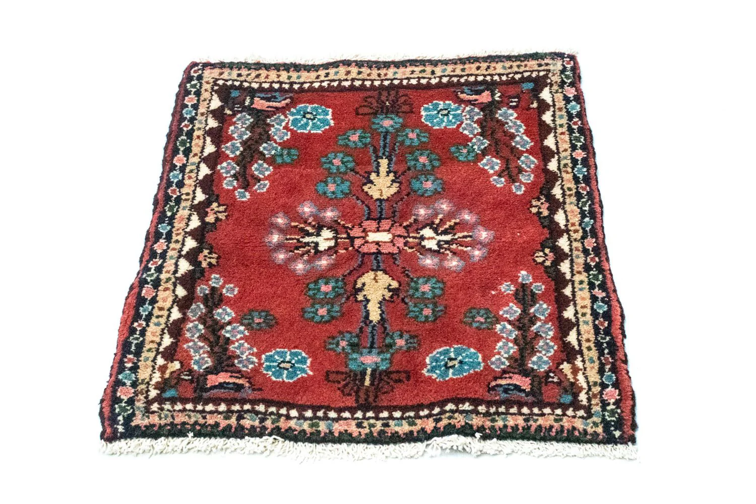 Perserteppich - Nomadic 60 x 55 cm - rot - Image 4