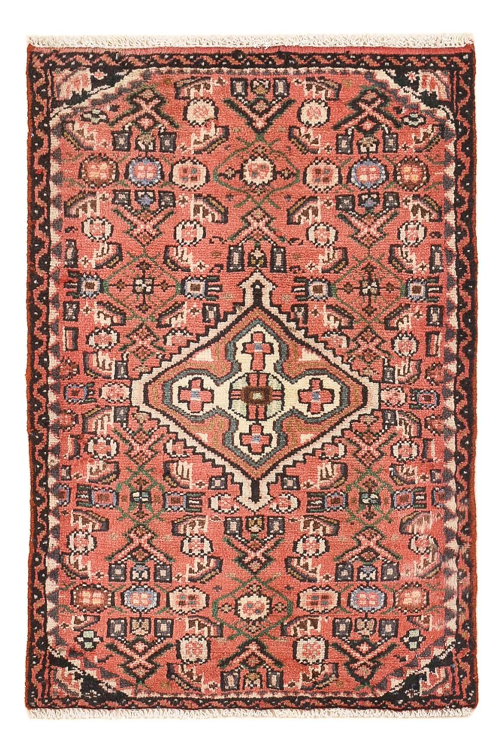 Perserteppich - Nomadic - 75 x 49 cm - hellrot