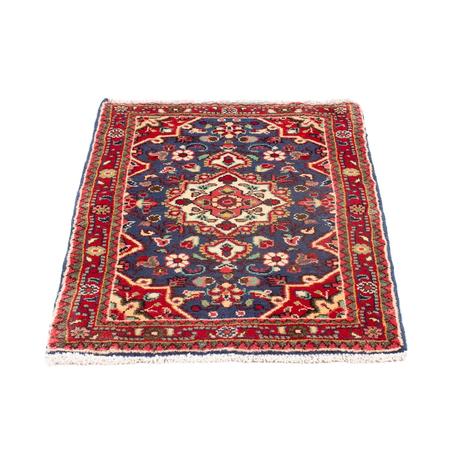 Perserteppich - Nomadic - 82 x 54 cm - dunkelblau - Image 5