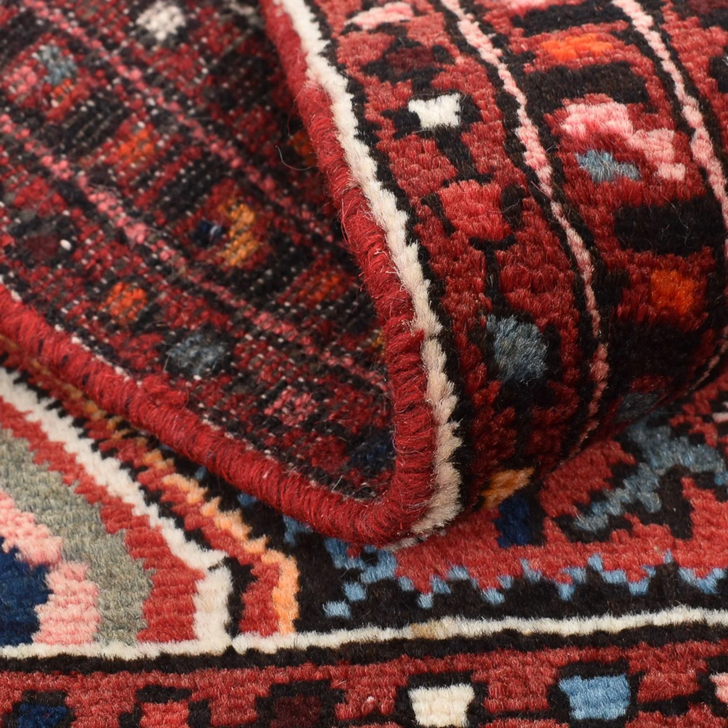 Perserteppich - Nomadic - 85 x 60 cm - rot - Image 4
