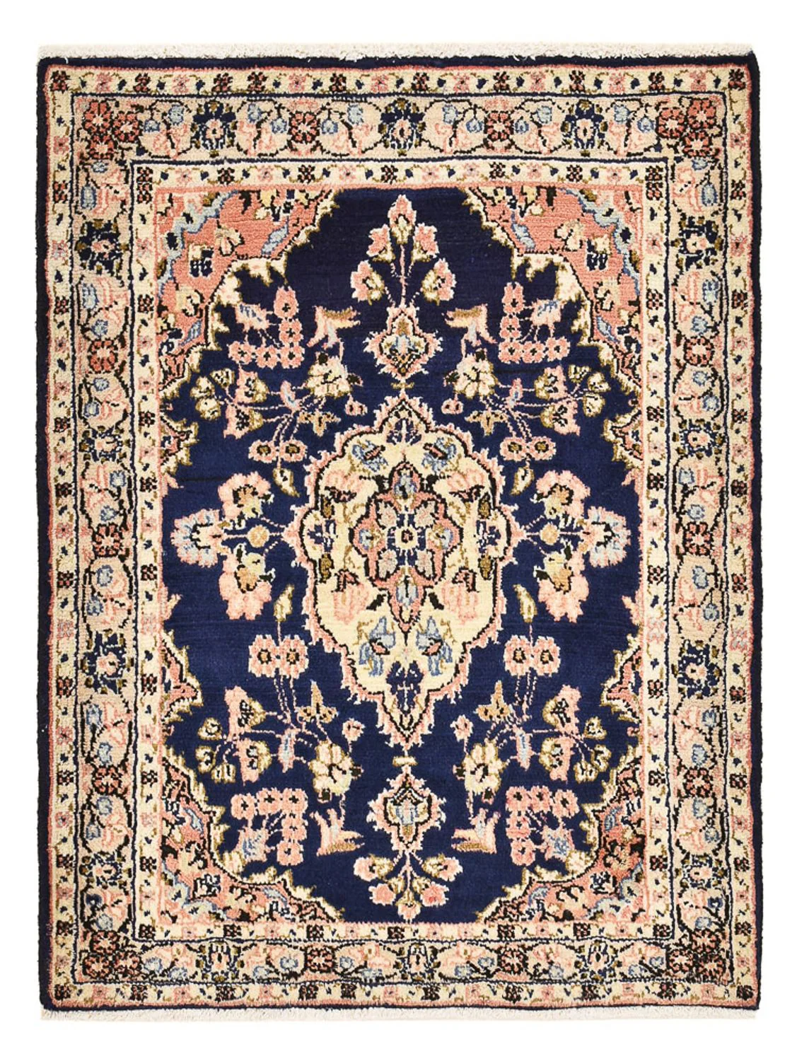 Perserteppich - Nomadic - 87 x 65 cm - dunkelblau