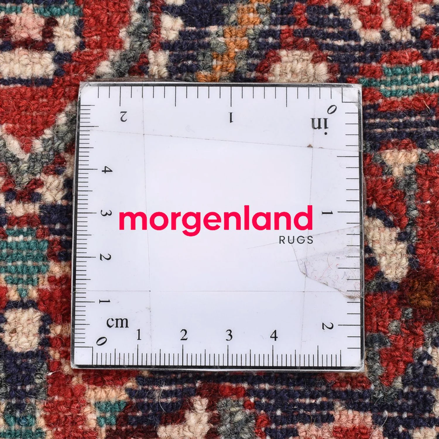 Perserteppich - Nomadic - 90 x 53 cm - dunkelrot - Image 6