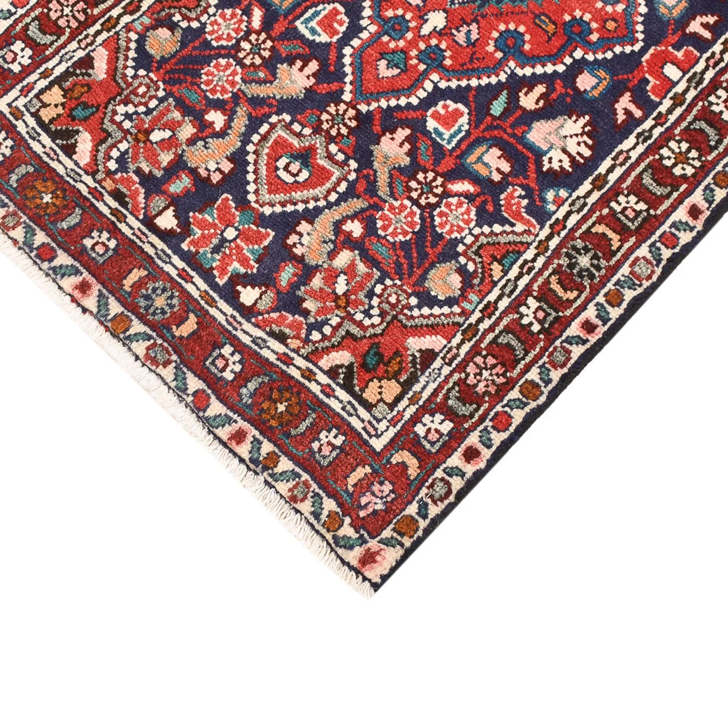 Perserteppich - Nomadic - 93 x 54 cm - dunkelrot - Image 2