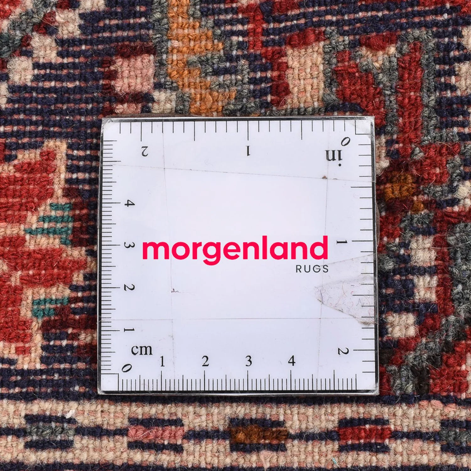 Perserteppich - Nomadic - 93 x 54 cm - dunkelrot - Image 6