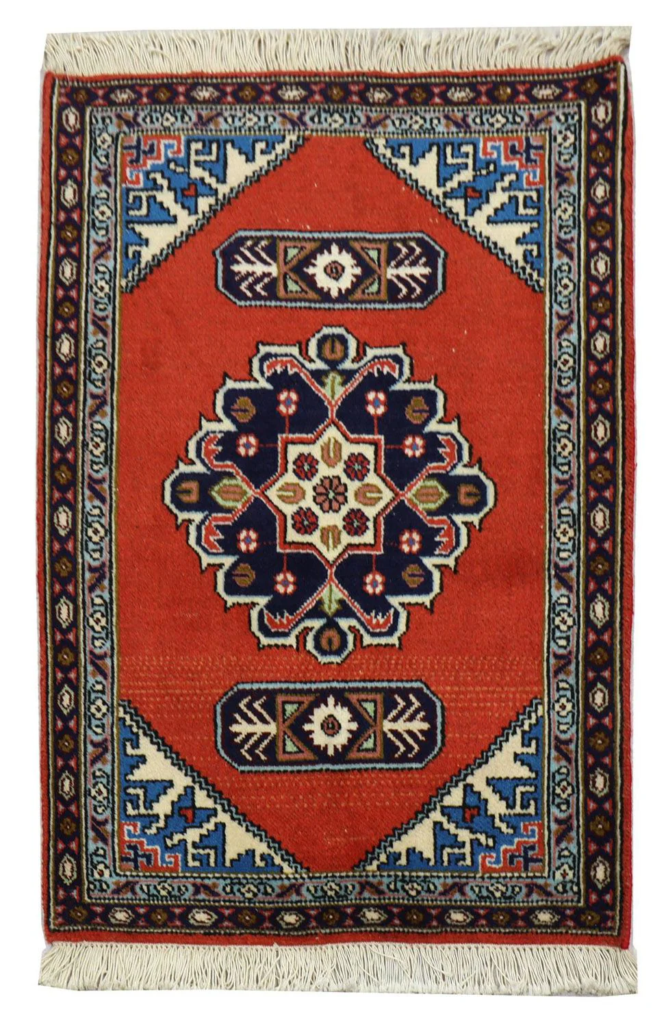 Perserteppich - Nomadic 95 x 70 cm - rot