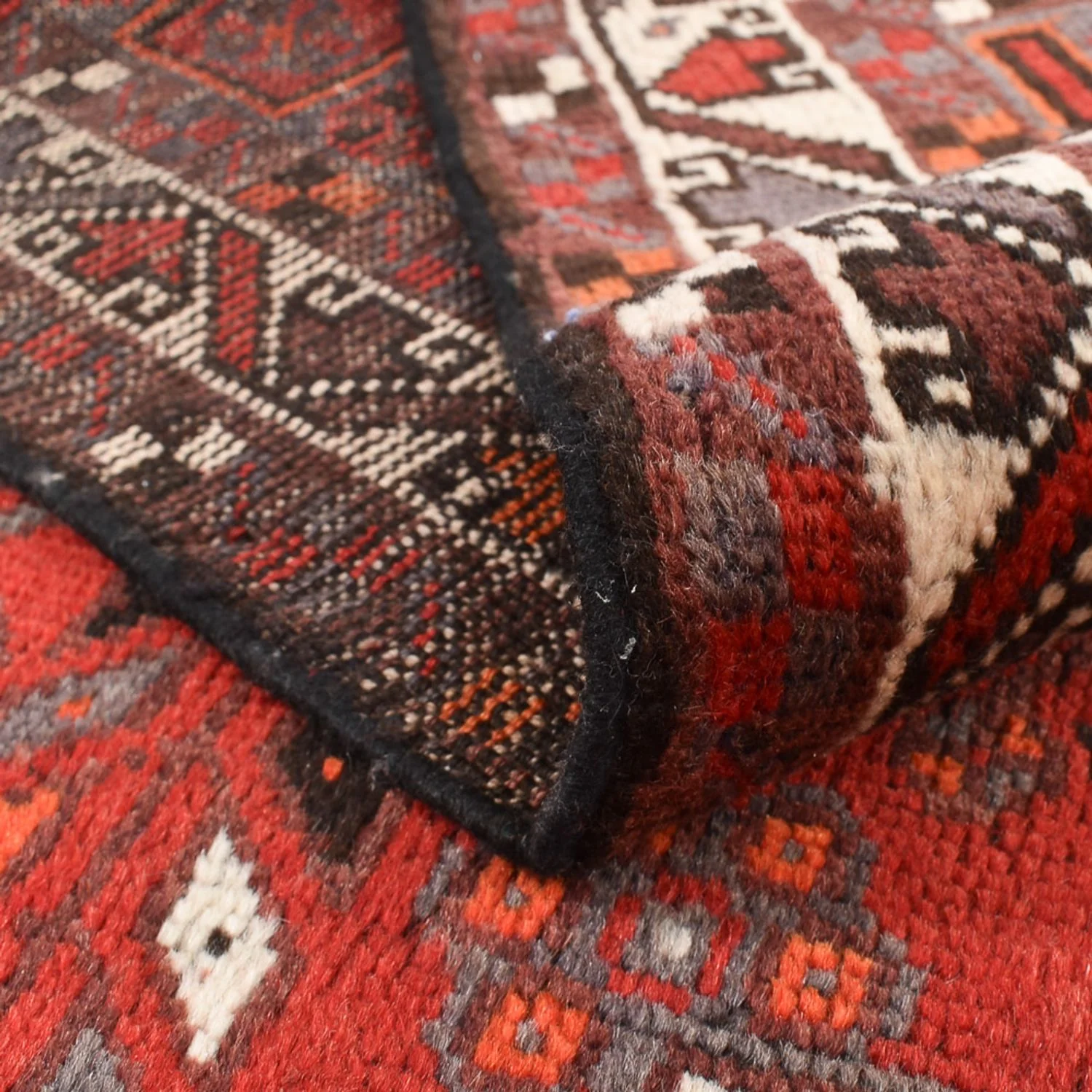 Perserteppich - Nomadic quadratisch  - 184 x 165 cm - rot - Image 4