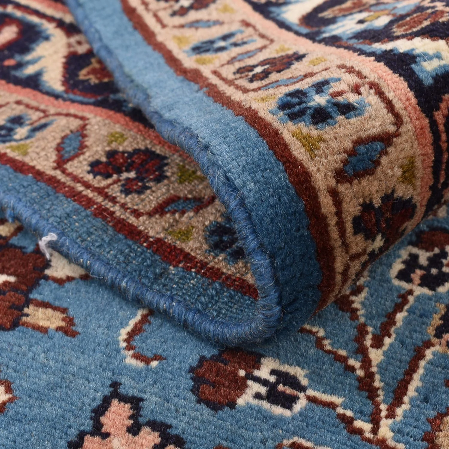 Perserteppich - Nomadic quadratisch  - 211 x 206 cm - blau - Image 4