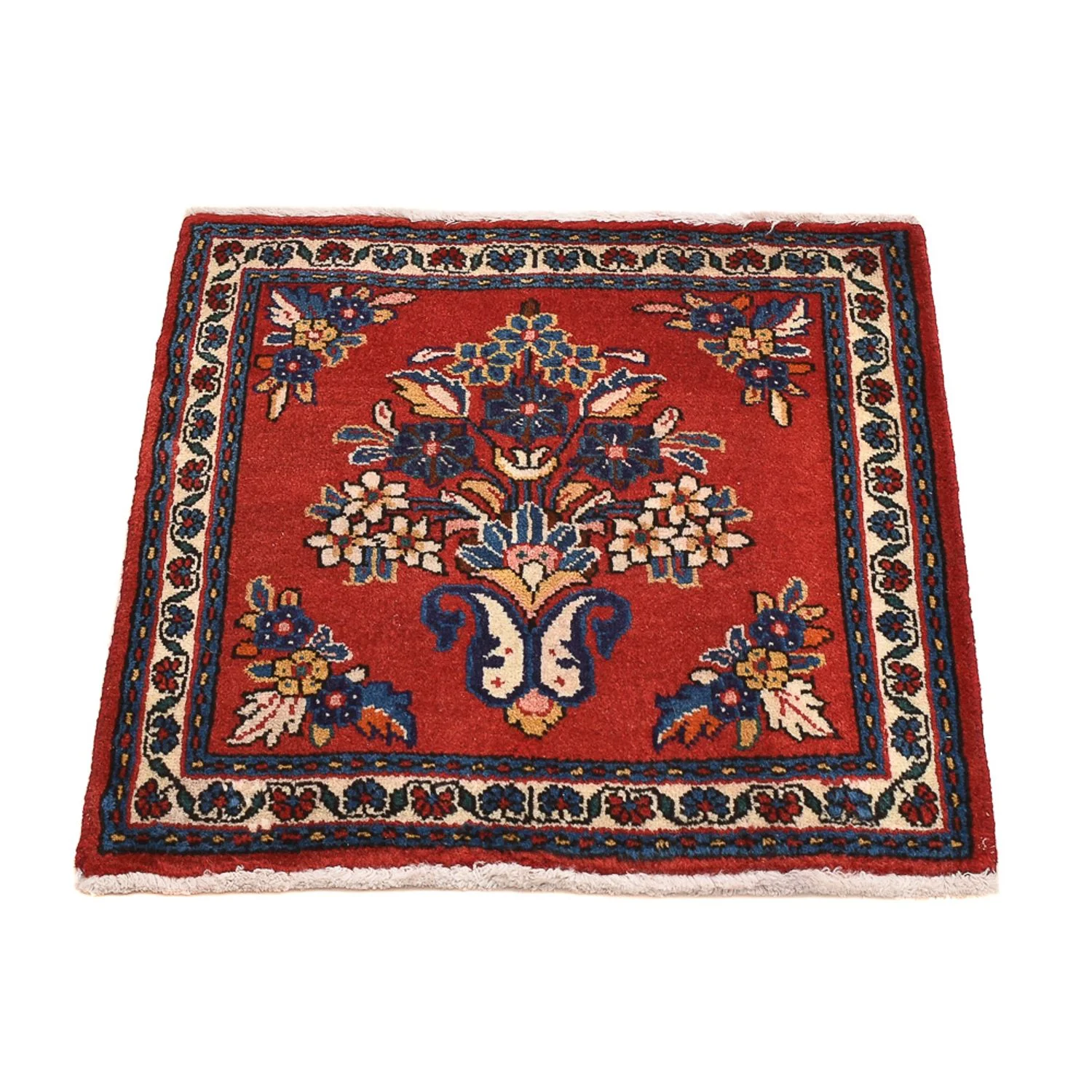 Perserteppich - Nomadic quadratisch  - 53 x 53 cm - rot - Image 4
