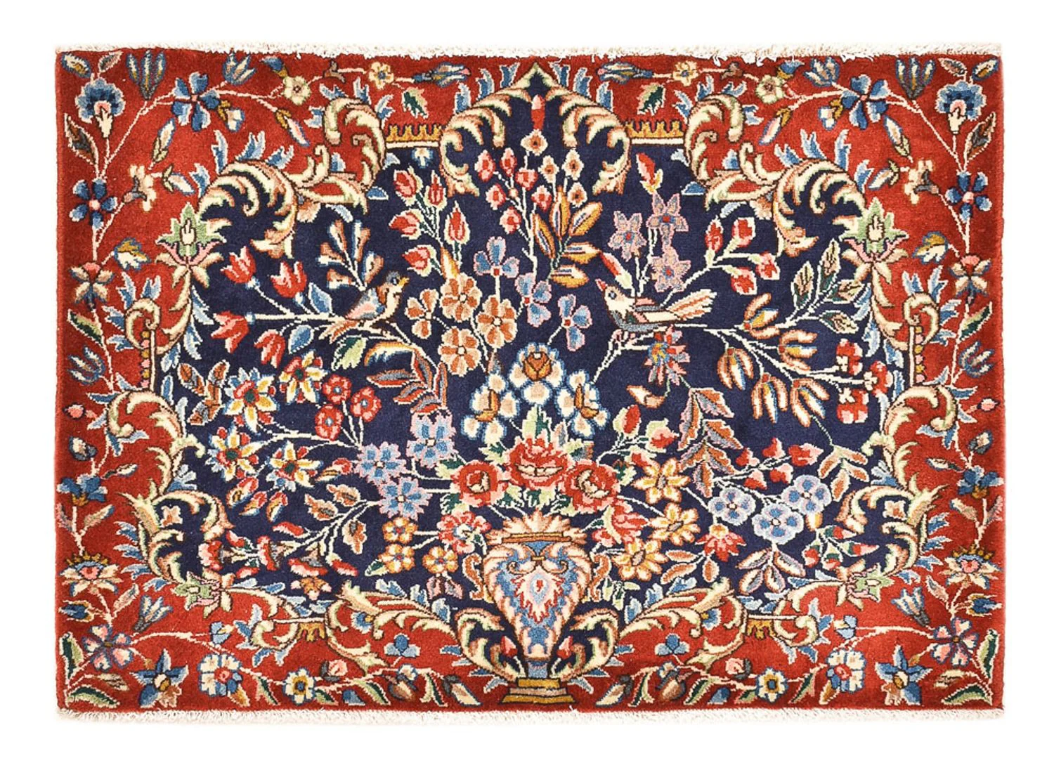 Rafsanjan Teppich 92x64cm - Perserteppich