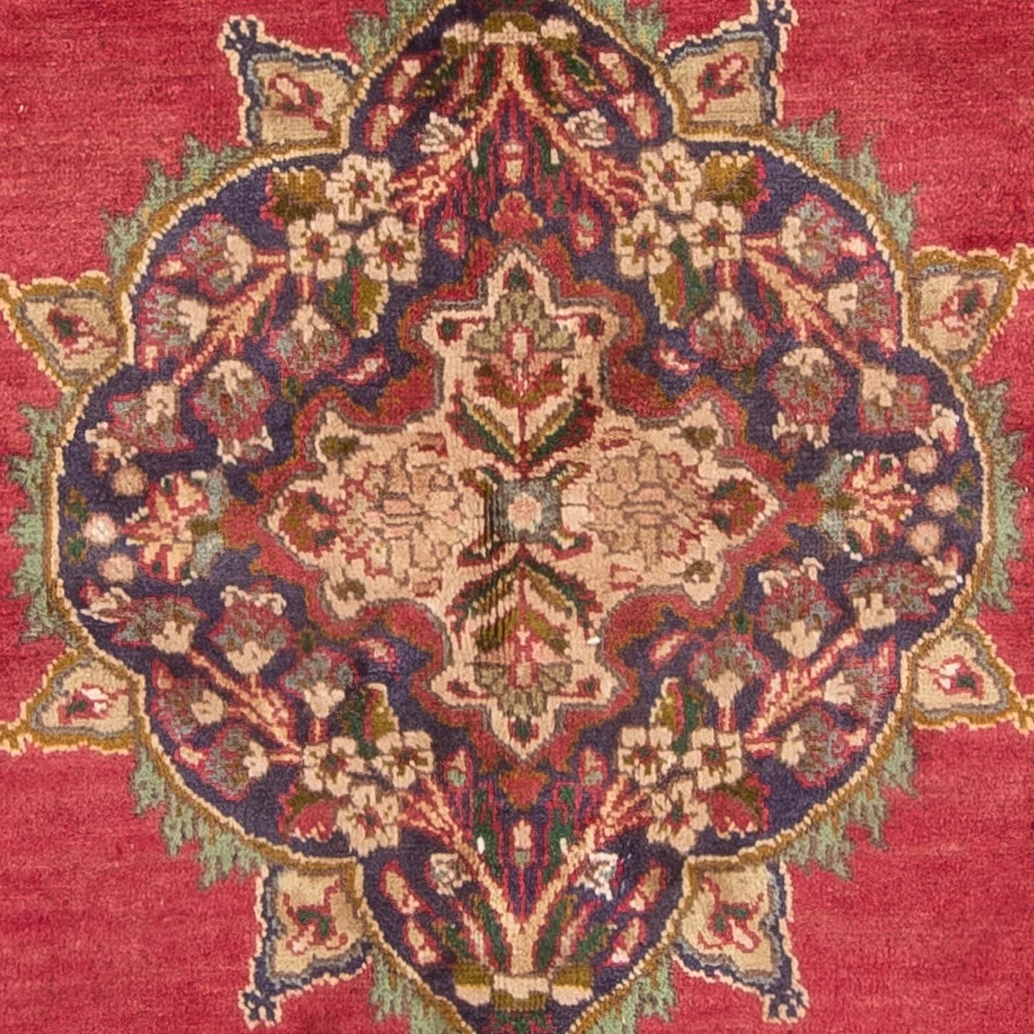 Perserteppich - Täbriz - 203 x 145 cm - rot - Image 2