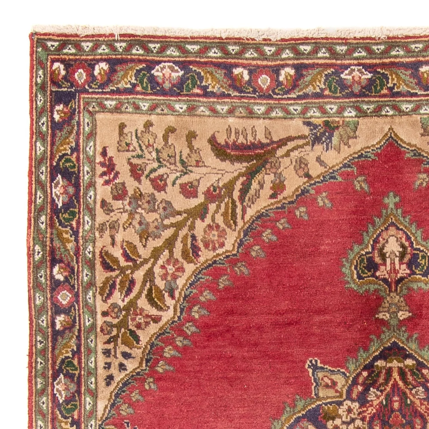 Perserteppich - Täbriz - 203 x 145 cm - rot - Image 3