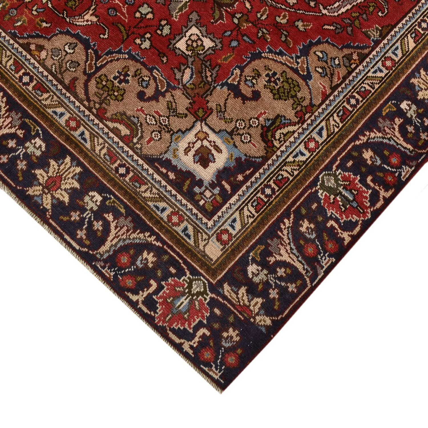 Perserteppich - Täbriz - 253 x 177 cm - rot - Image 2