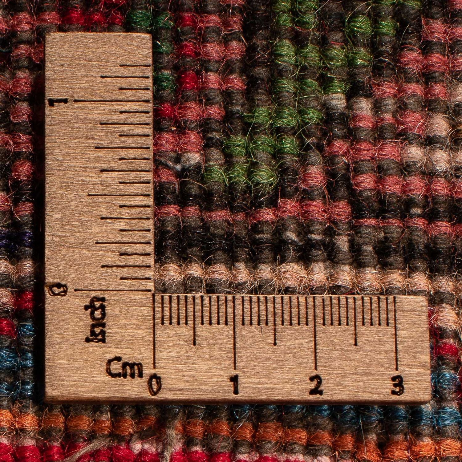 Perserteppich - Täbriz 297 x 195 cm - dunkelrot - Image 6