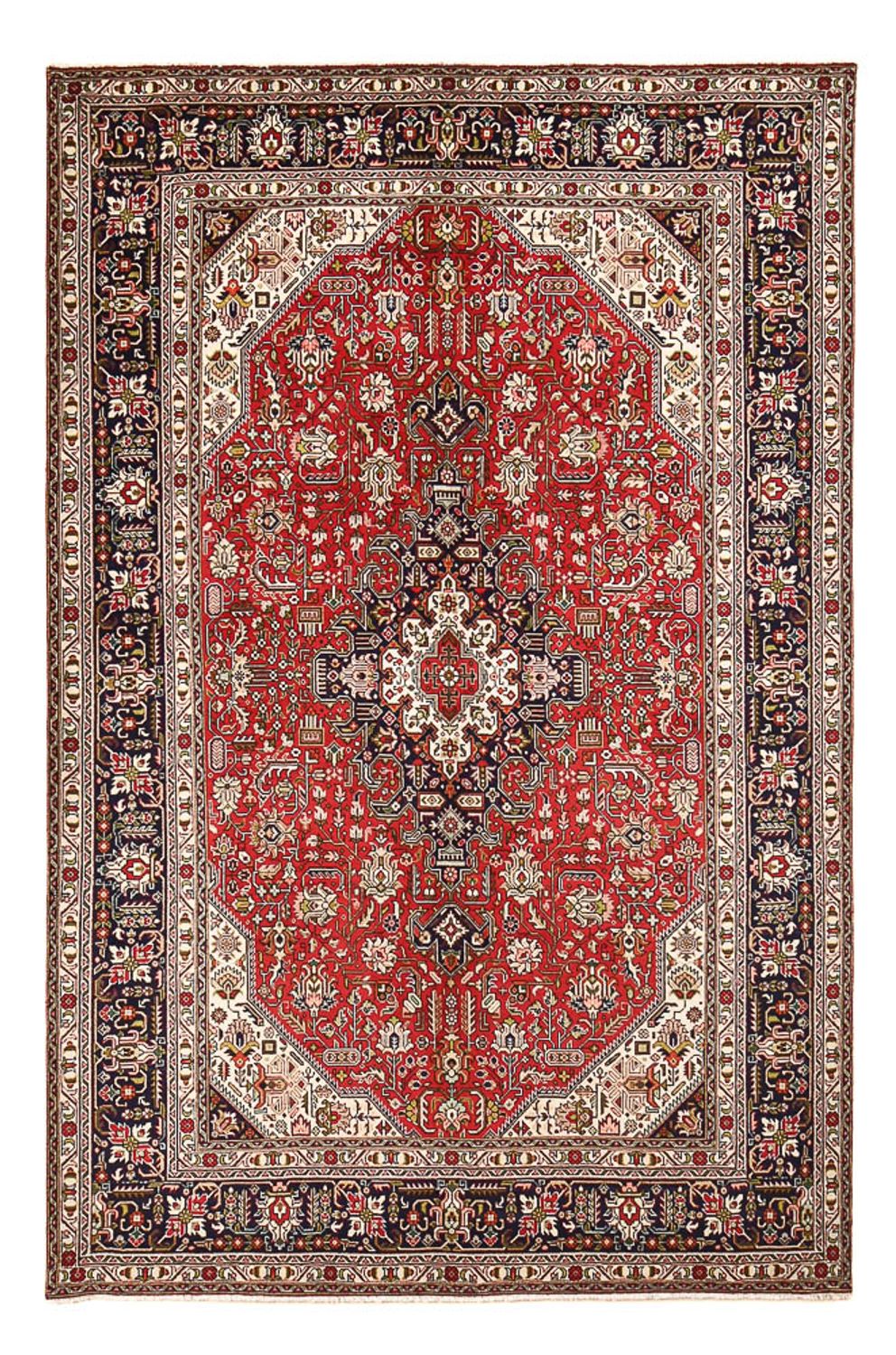 Perserteppich - Täbriz - 303 x 198 cm - rot