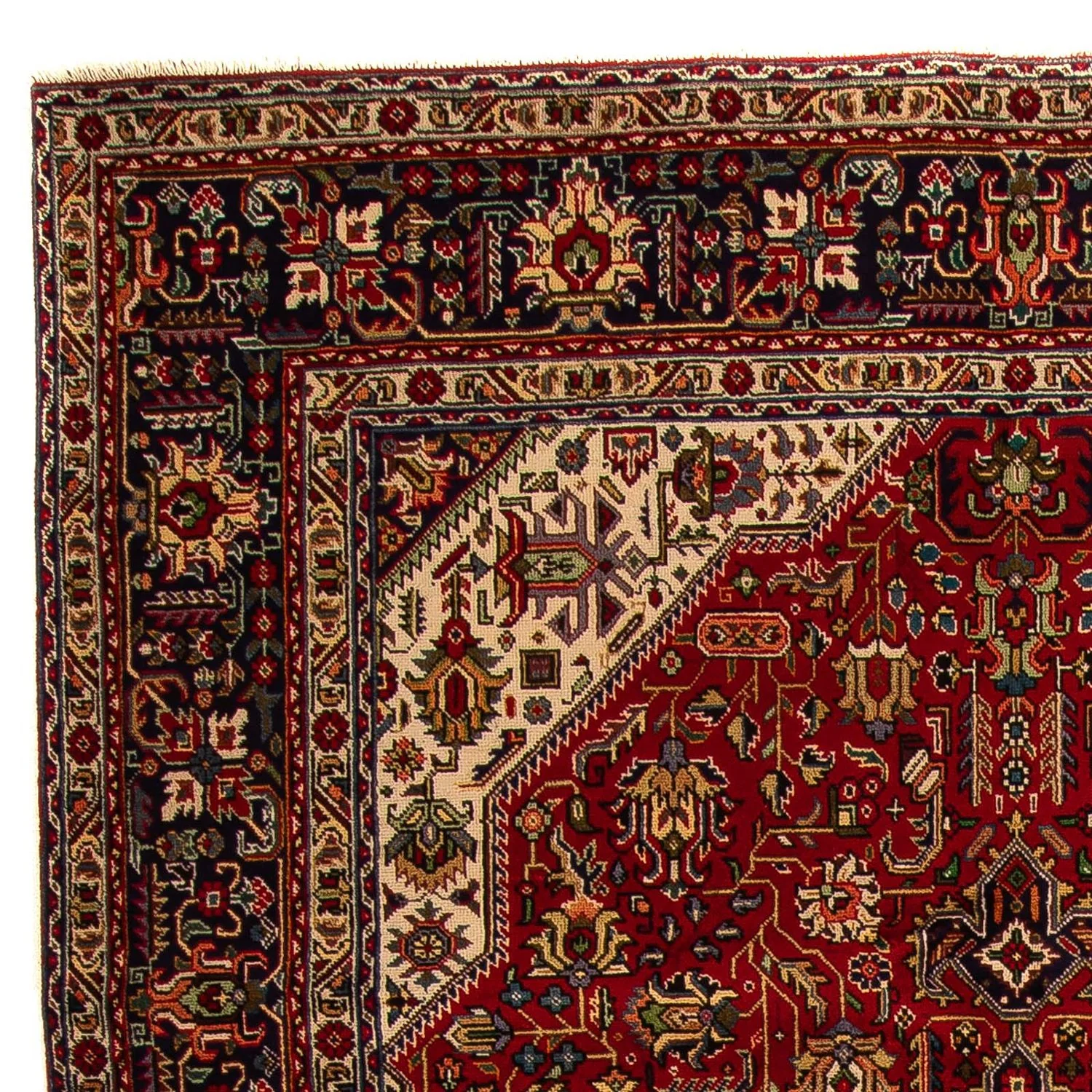 Perserteppich - Täbriz 305 x 195 cm - dunkelrot - Image 3