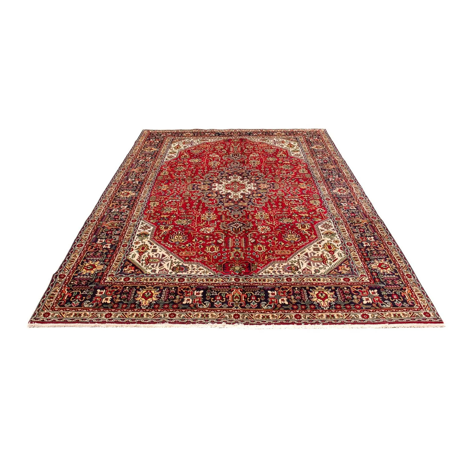 Perserteppich - Täbriz 305 x 195 cm - dunkelrot - Image 5