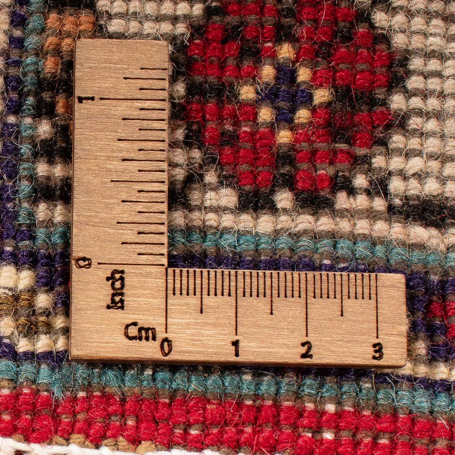 Perserteppich - Täbriz 305 x 195 cm - dunkelrot - Image 6