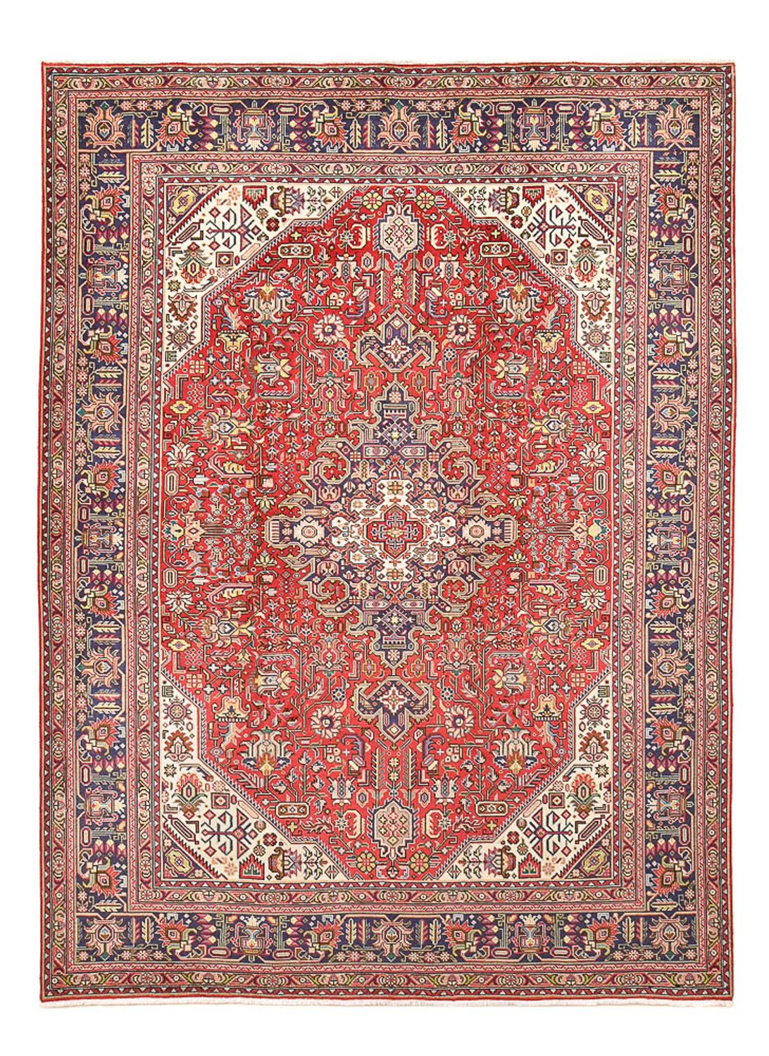 Perserteppich - Täbriz - 339 x 248 cm - rot