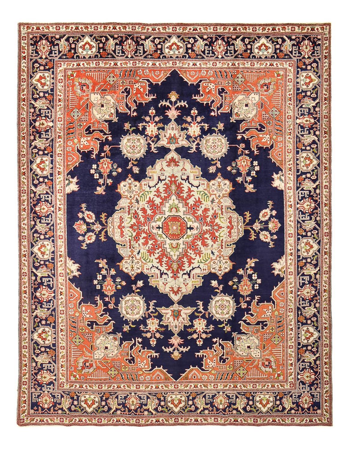 Täbriz Teppich 388x298cm - Perserteppich