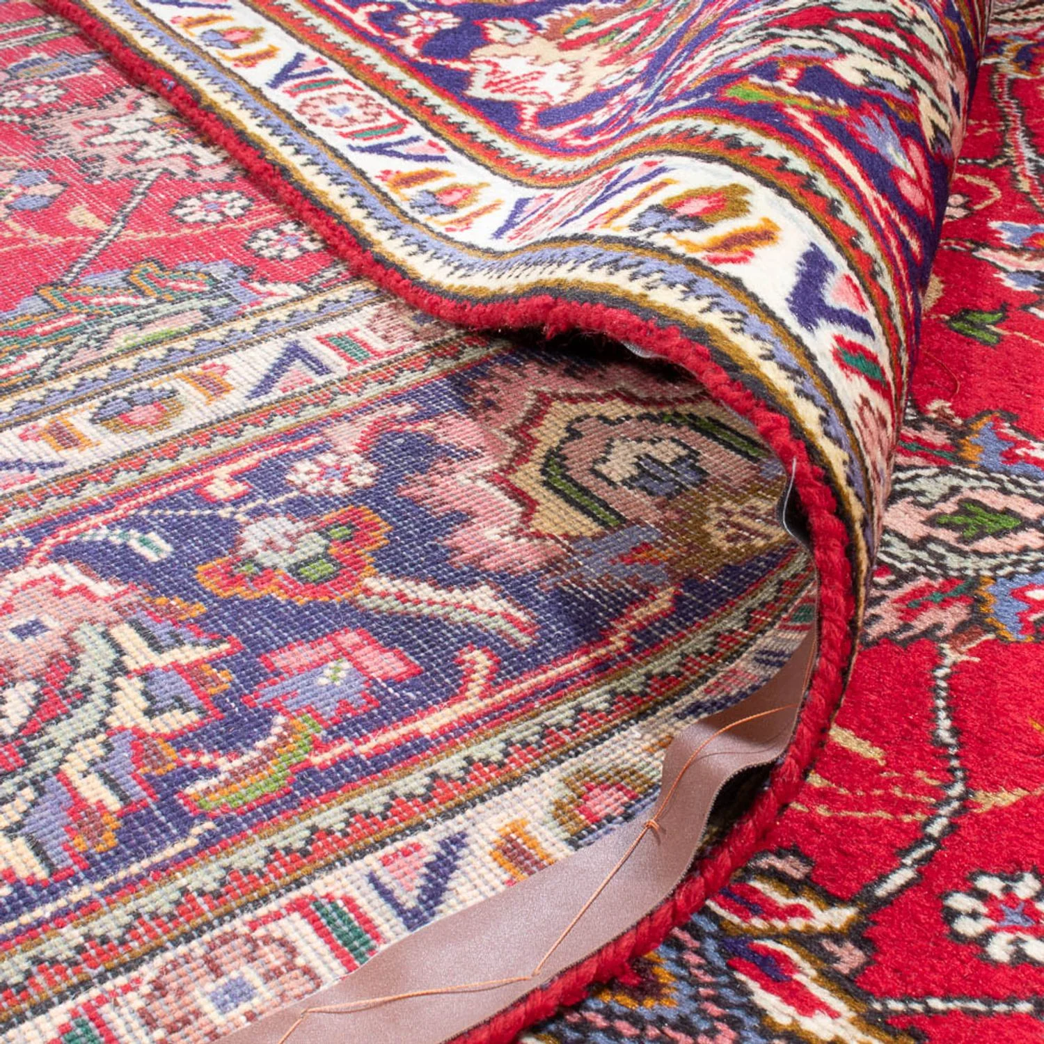 Perserteppich - Täbriz - 390 x 295 cm - rot - Image 4