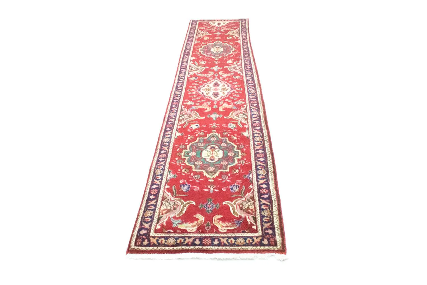 Täbriz Teppich 417x85cm - Perserteppich - Image 4