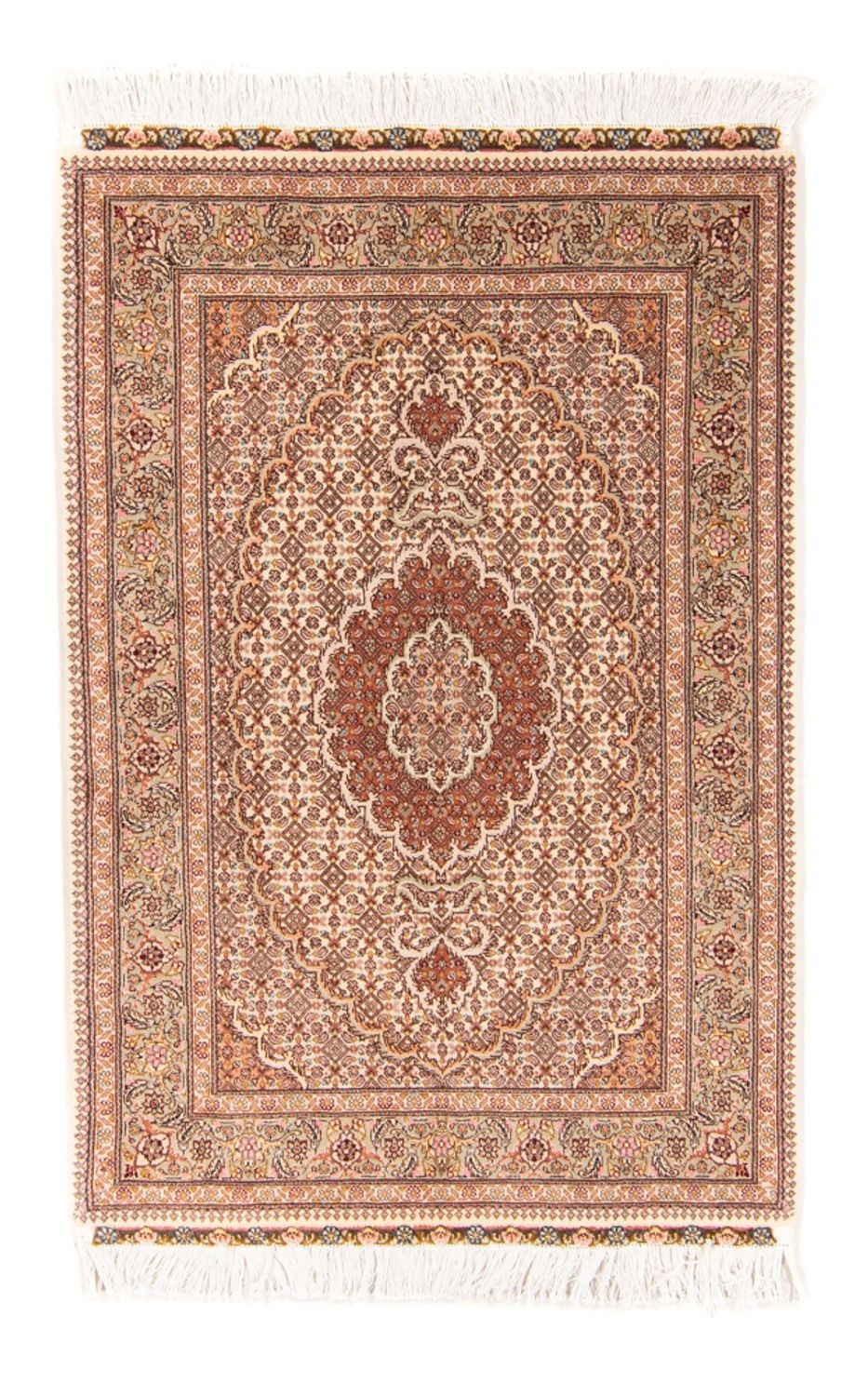 Täbriz - 50 Raj Teppich 130x75cm - Perserteppich