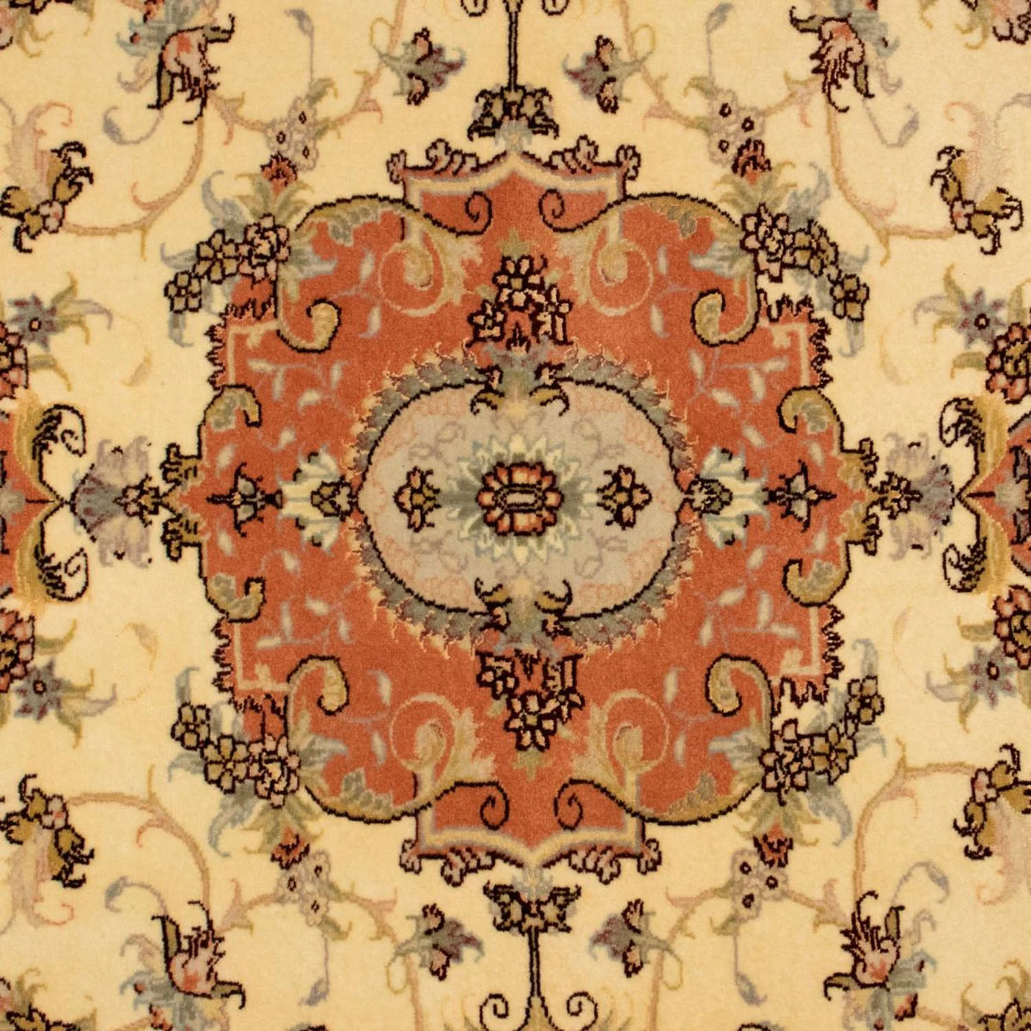 Täbriz - 50 Raj Teppich 148x101cm - Perserteppich - Image 2