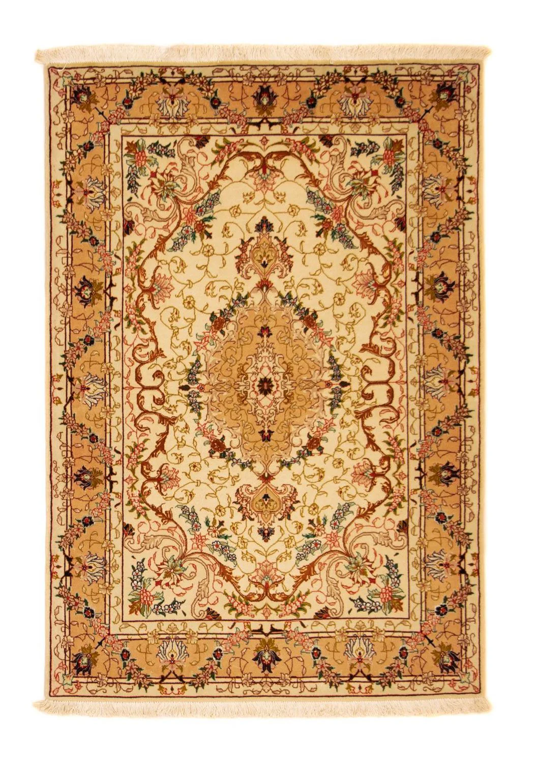 Täbriz - 50 Raj Teppich 148x101cm - Perserteppich
