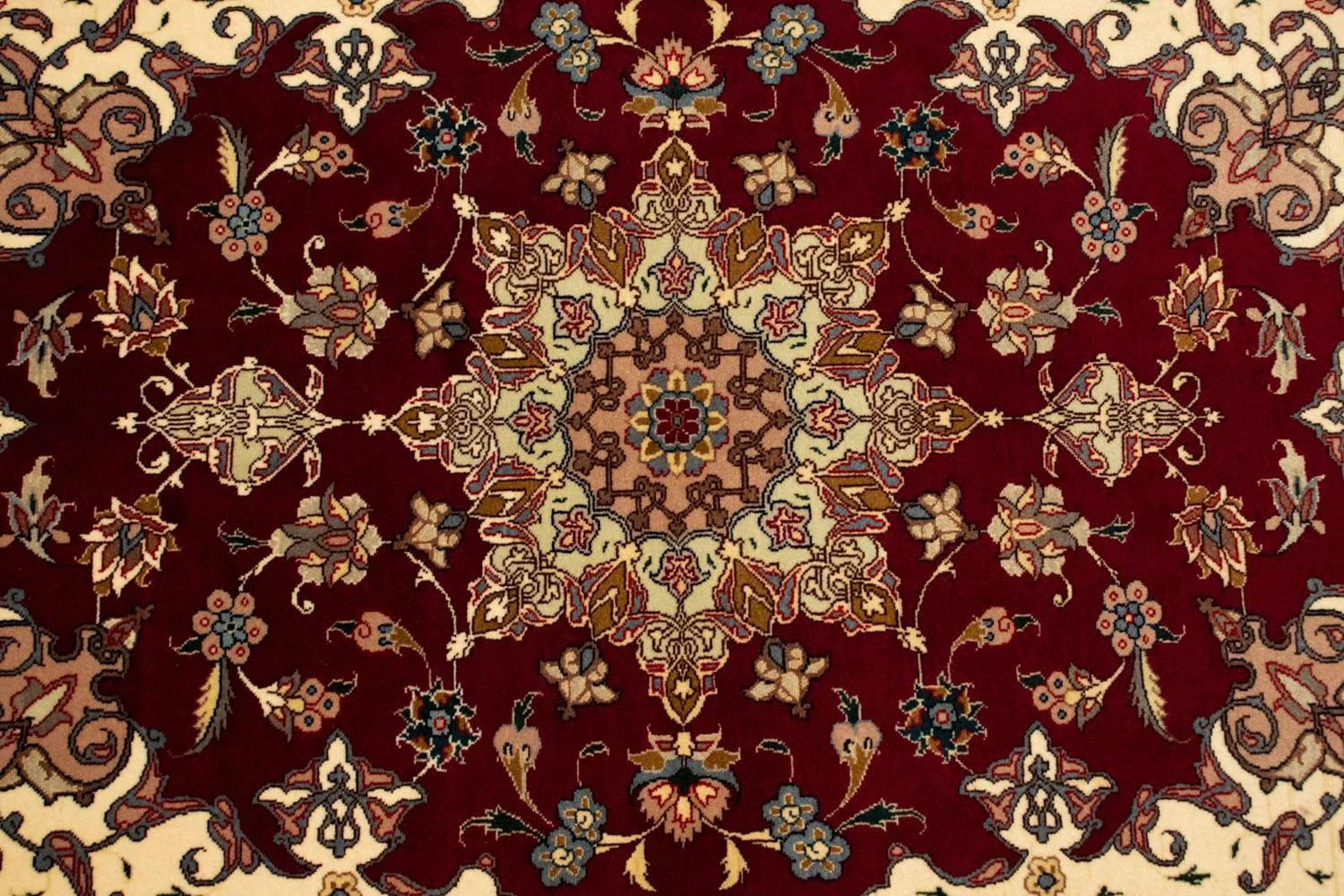 Täbriz - 50 Raj Teppich 148x103cm - Perserteppich - Image 2