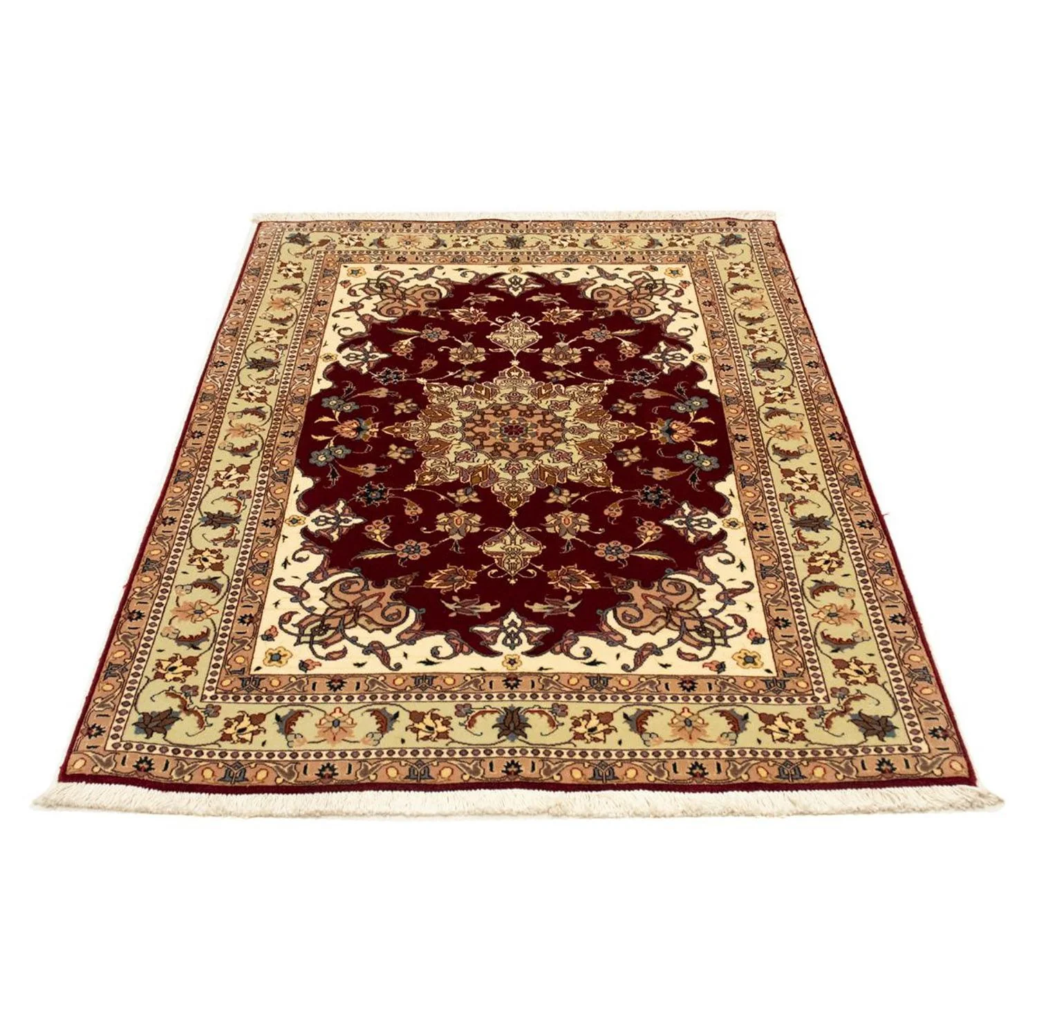 Täbriz - 50 Raj Teppich 148x103cm - Perserteppich - Image 5