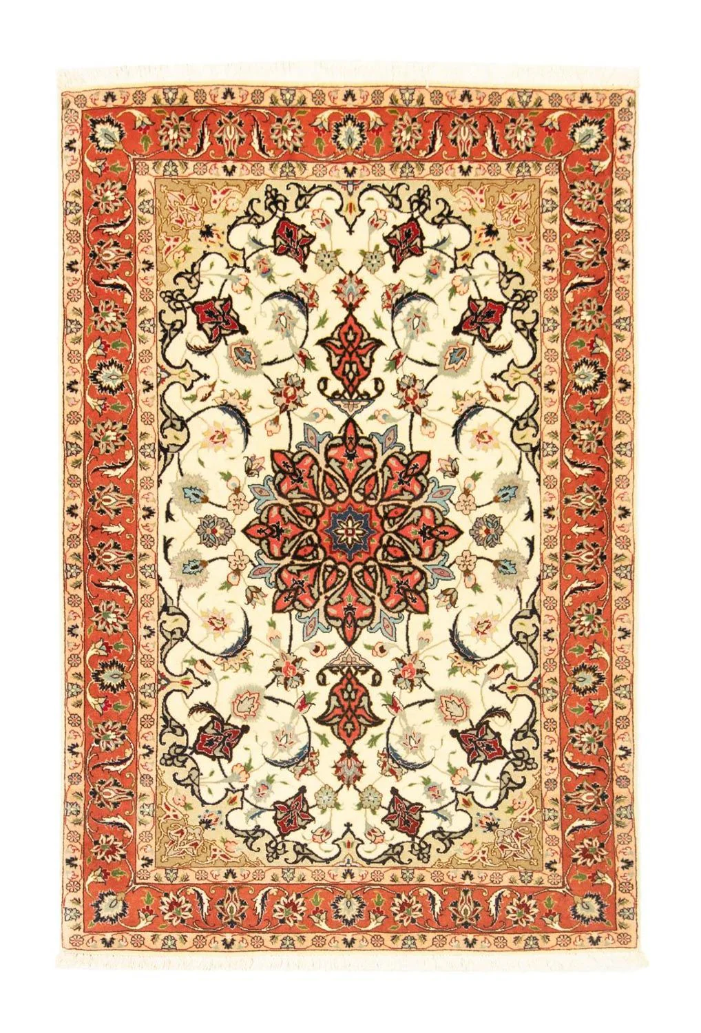 Täbriz - 50 Raj Teppich 148x98cm - Perserteppich