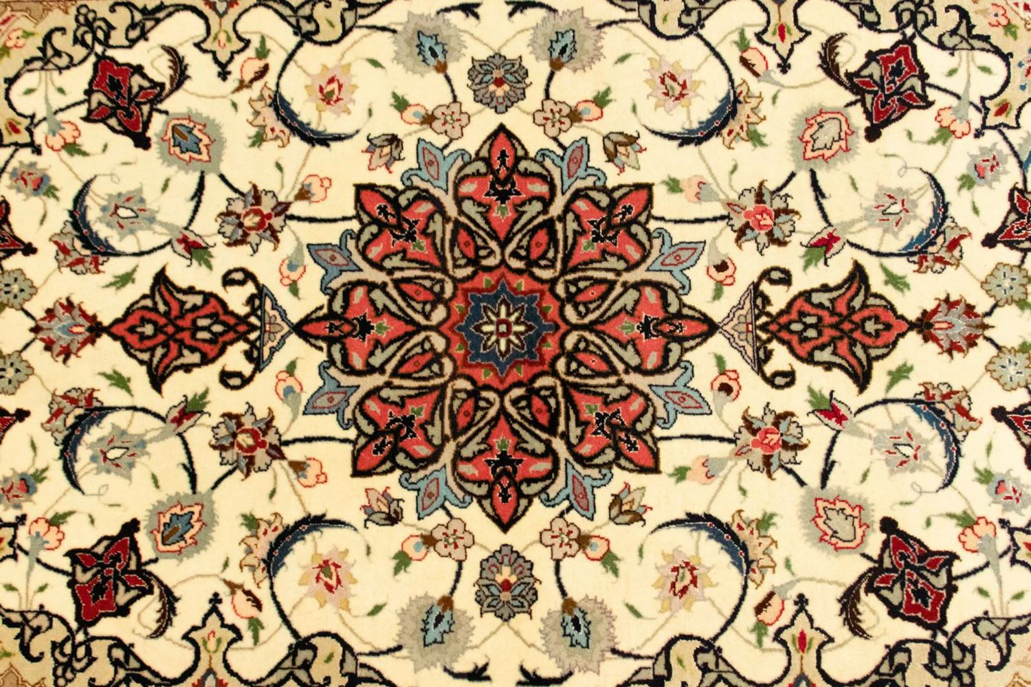 Täbriz - 50 Raj Teppich 148x98cm - Perserteppich - Image 2