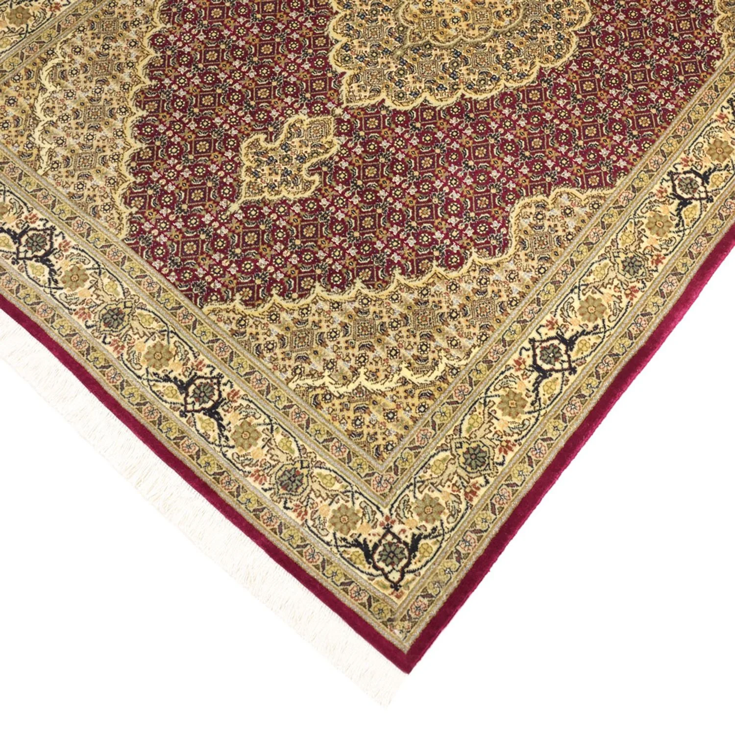 Täbriz - 50 Raj Teppich 149x99cm - Perserteppich - Image 4
