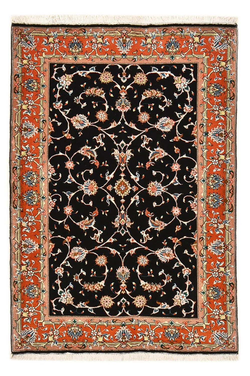 Täbriz - 50 Raj Teppich 150x102cm - Perserteppich