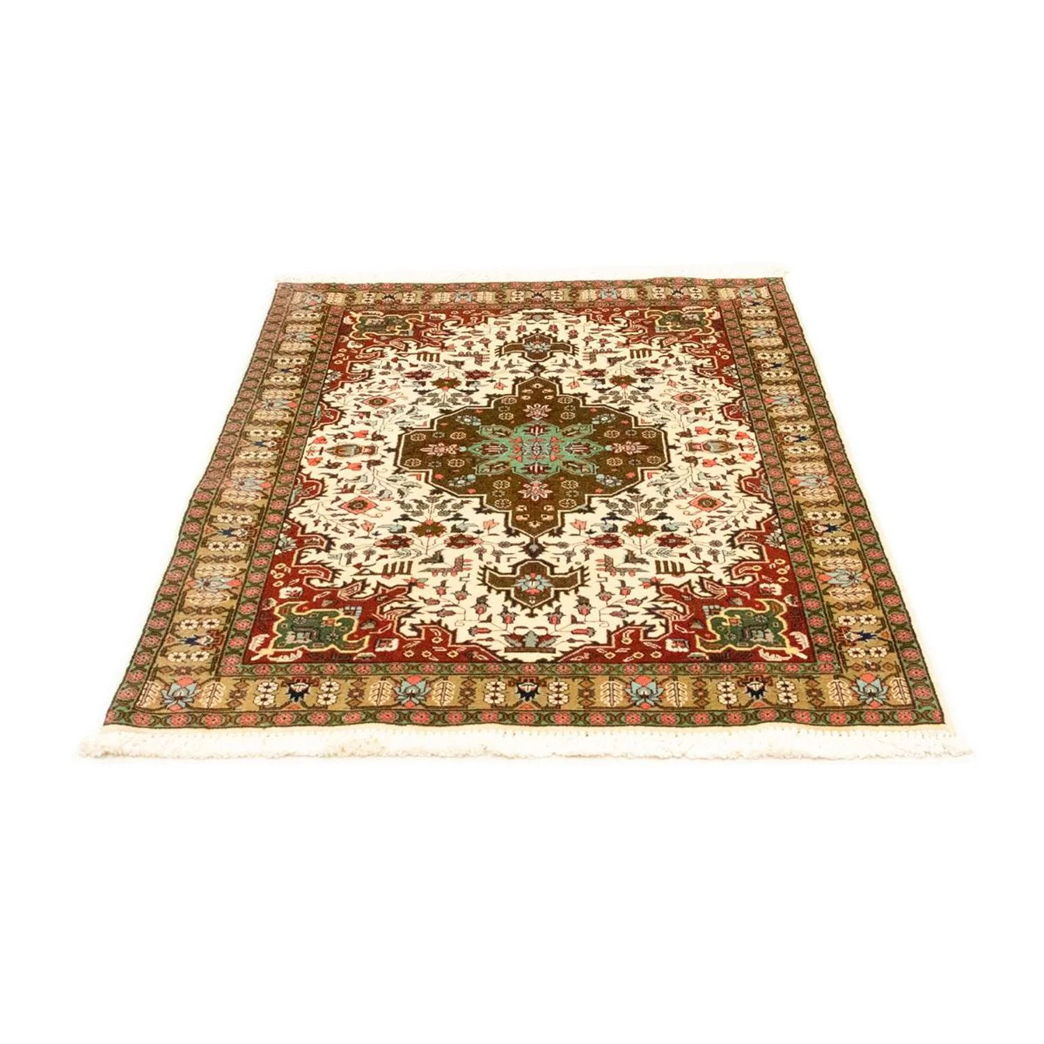 Täbriz - 50 Raj Teppich 150x104cm - Perserteppich - Image 5