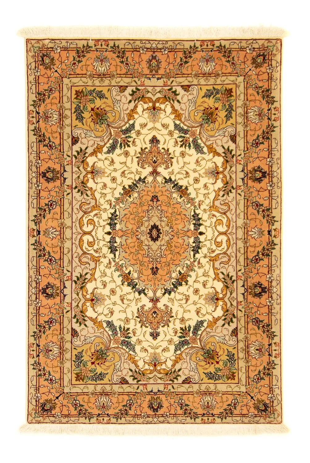 Täbriz - 50 Raj Teppich 151x100cm - Perserteppich