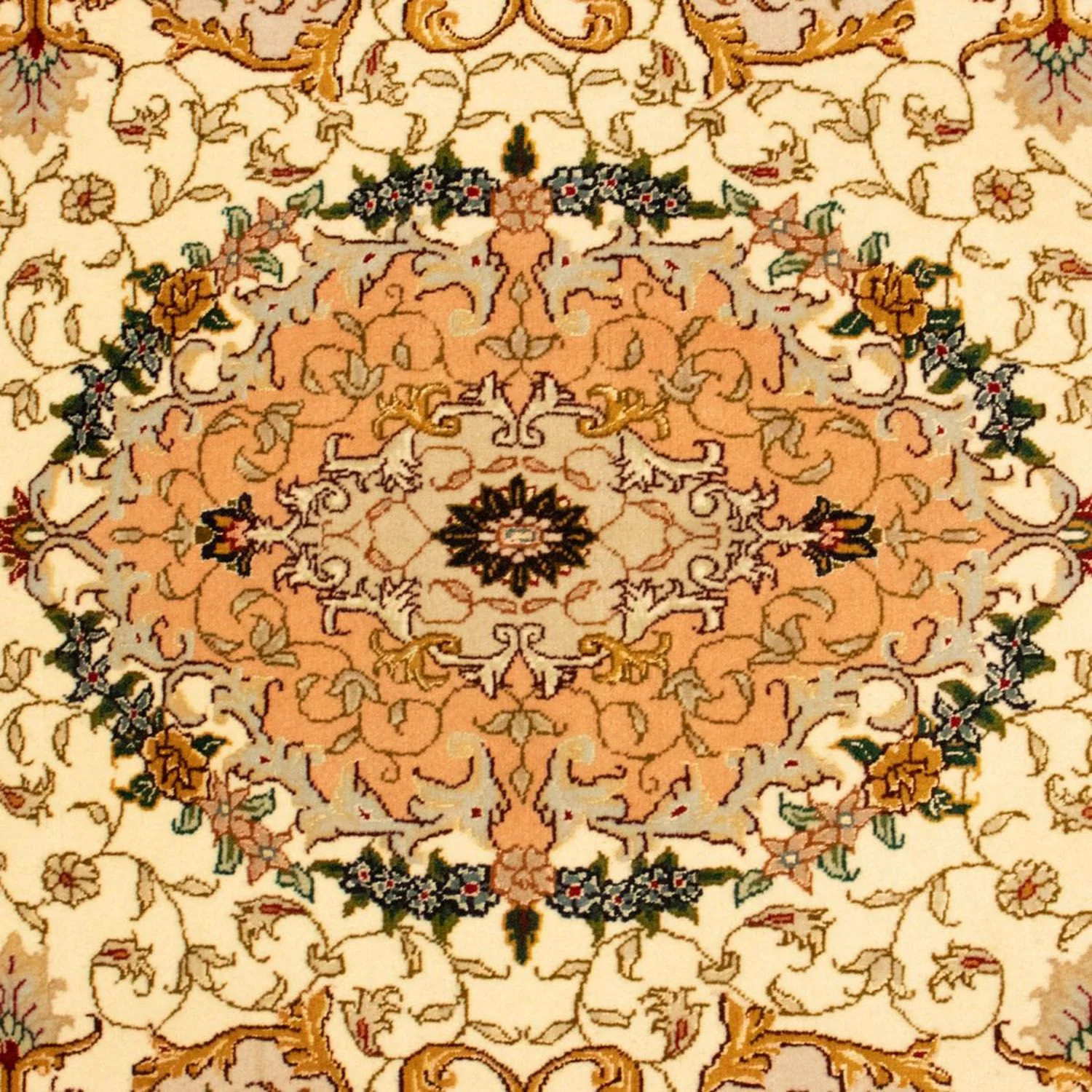 Täbriz - 50 Raj Teppich 151x100cm - Perserteppich - Image 2