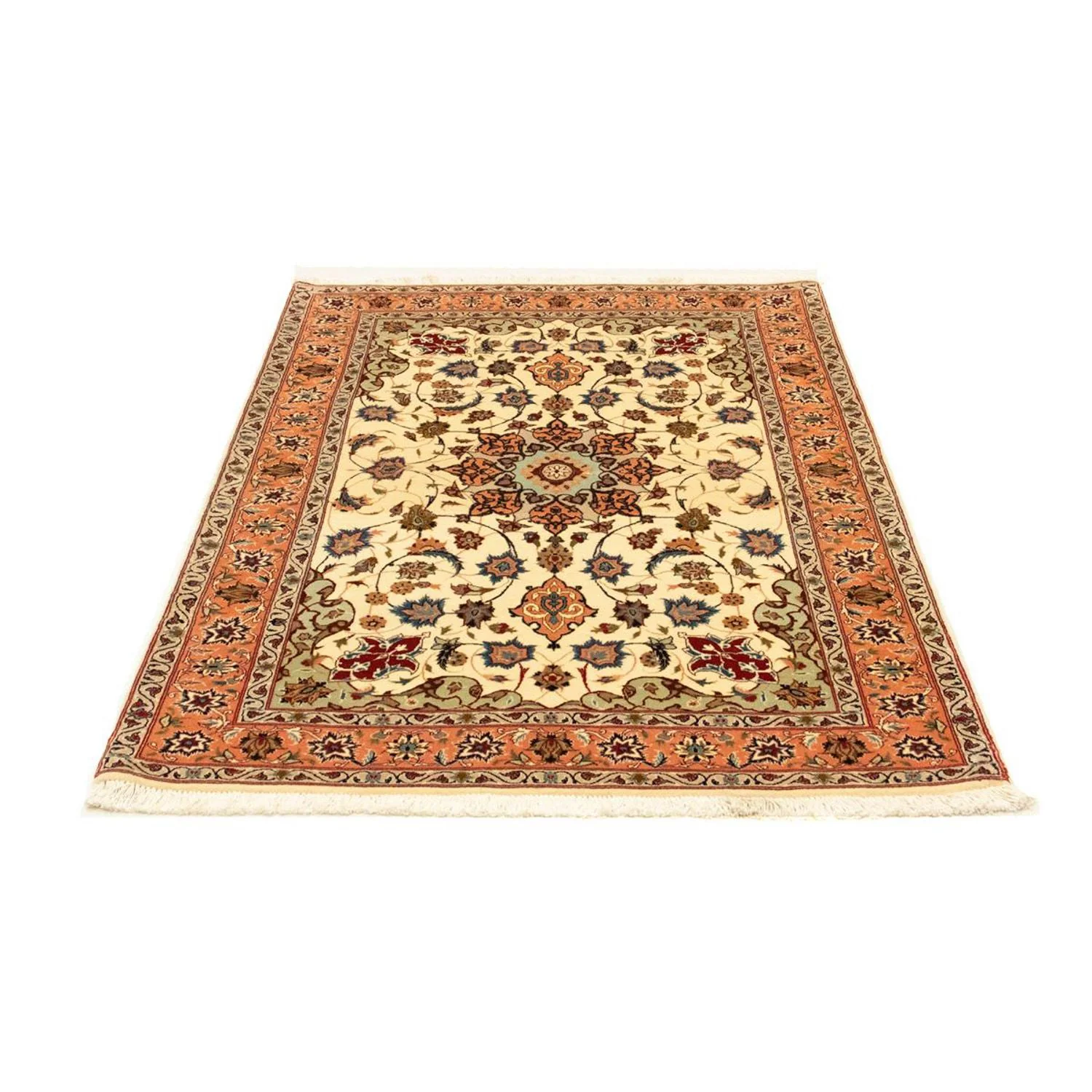 Täbriz - 50 Raj Teppich 151x102cm - Perserteppich - Image 5