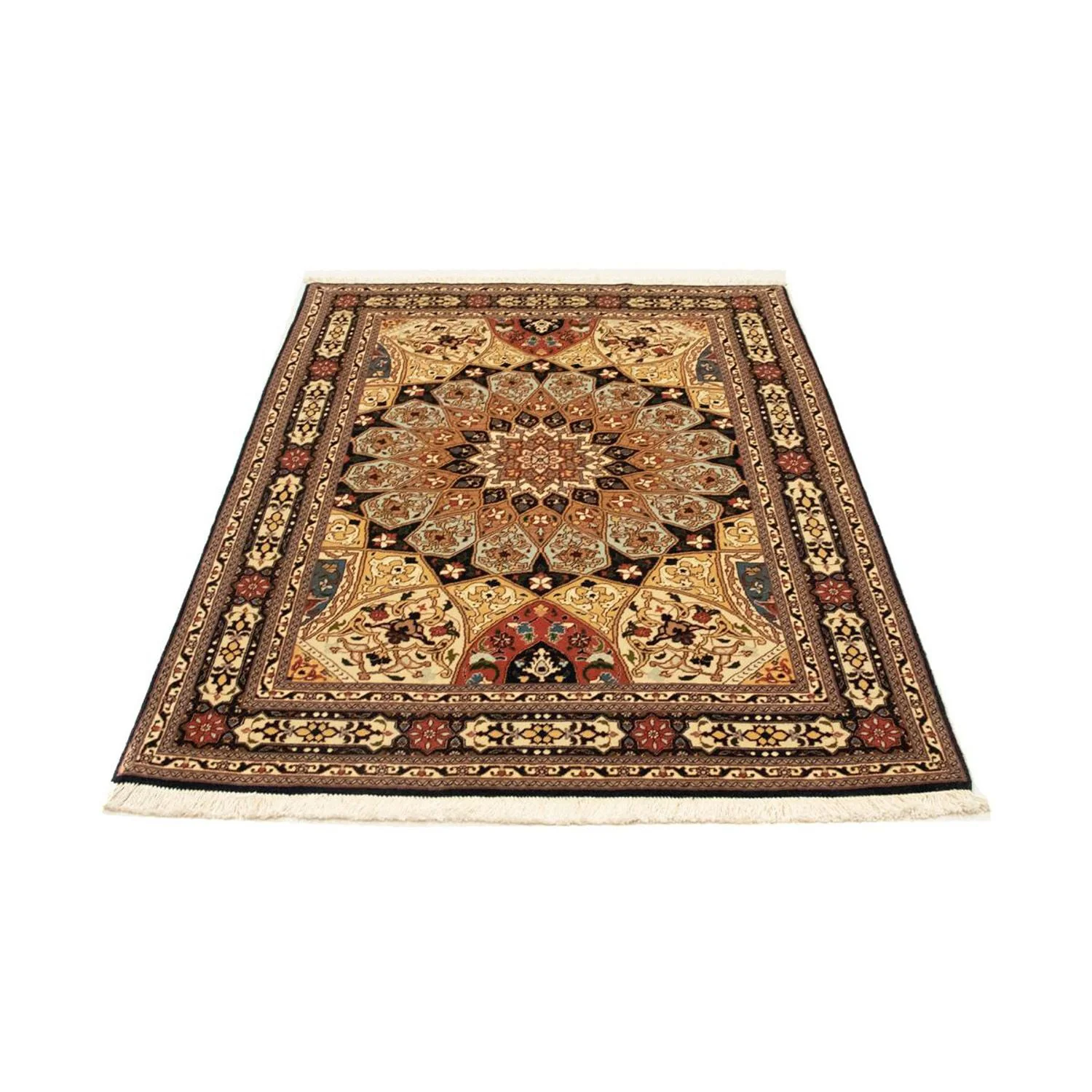 Täbriz - 50 Raj Teppich 151x103cm - Perserteppich - Image 5