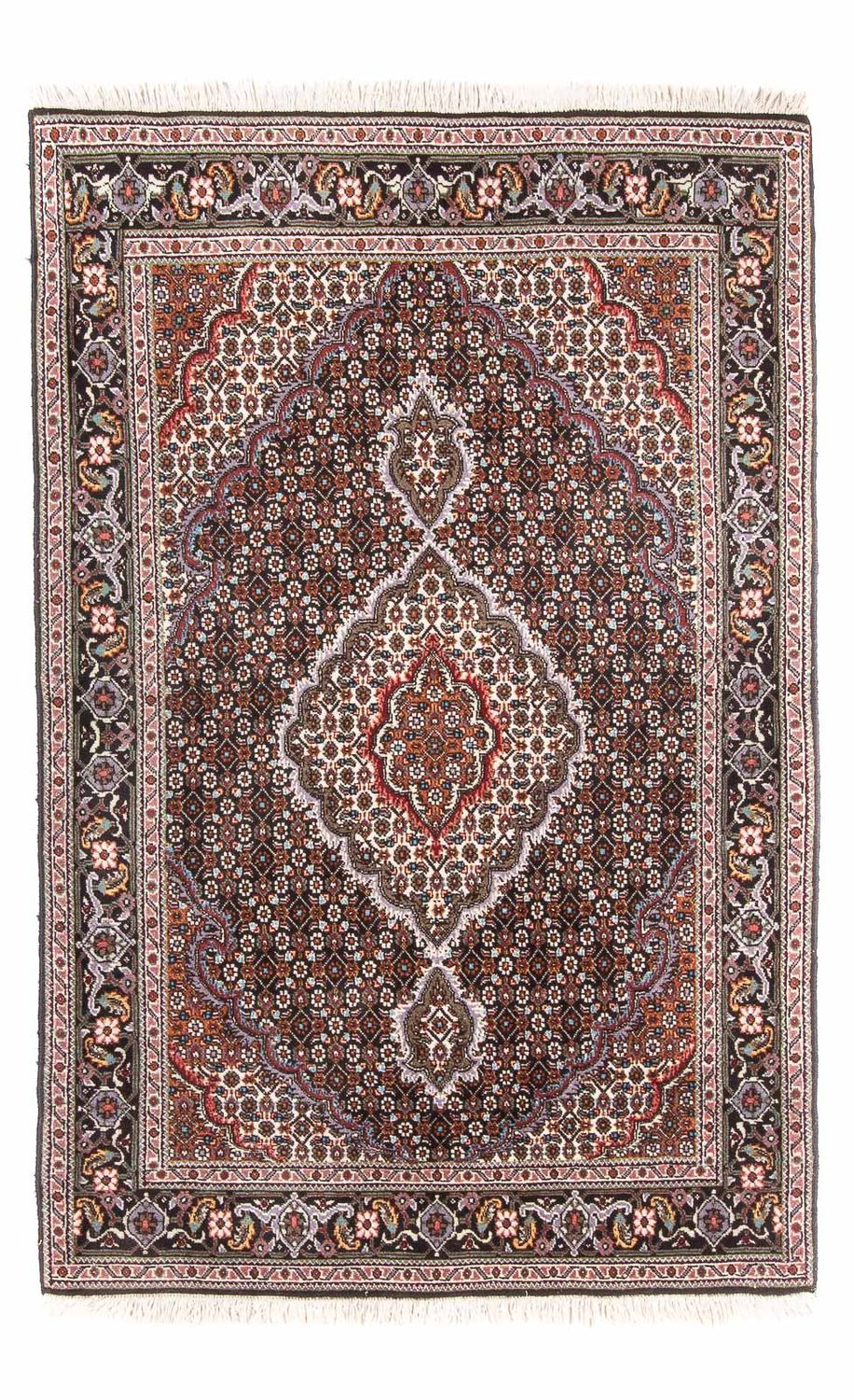 Perserteppich - Täbriz - Royal - 152 x 100 cm - schwarz