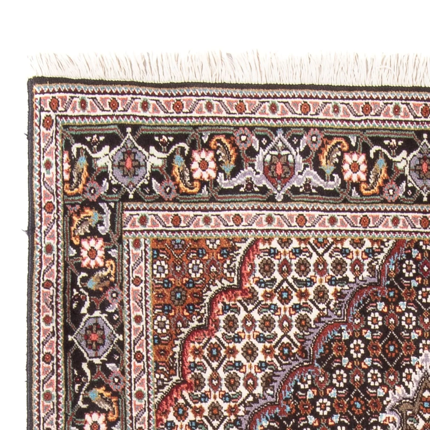 Perserteppich - Täbriz - Royal - 152 x 100 cm - schwarz - Image 3