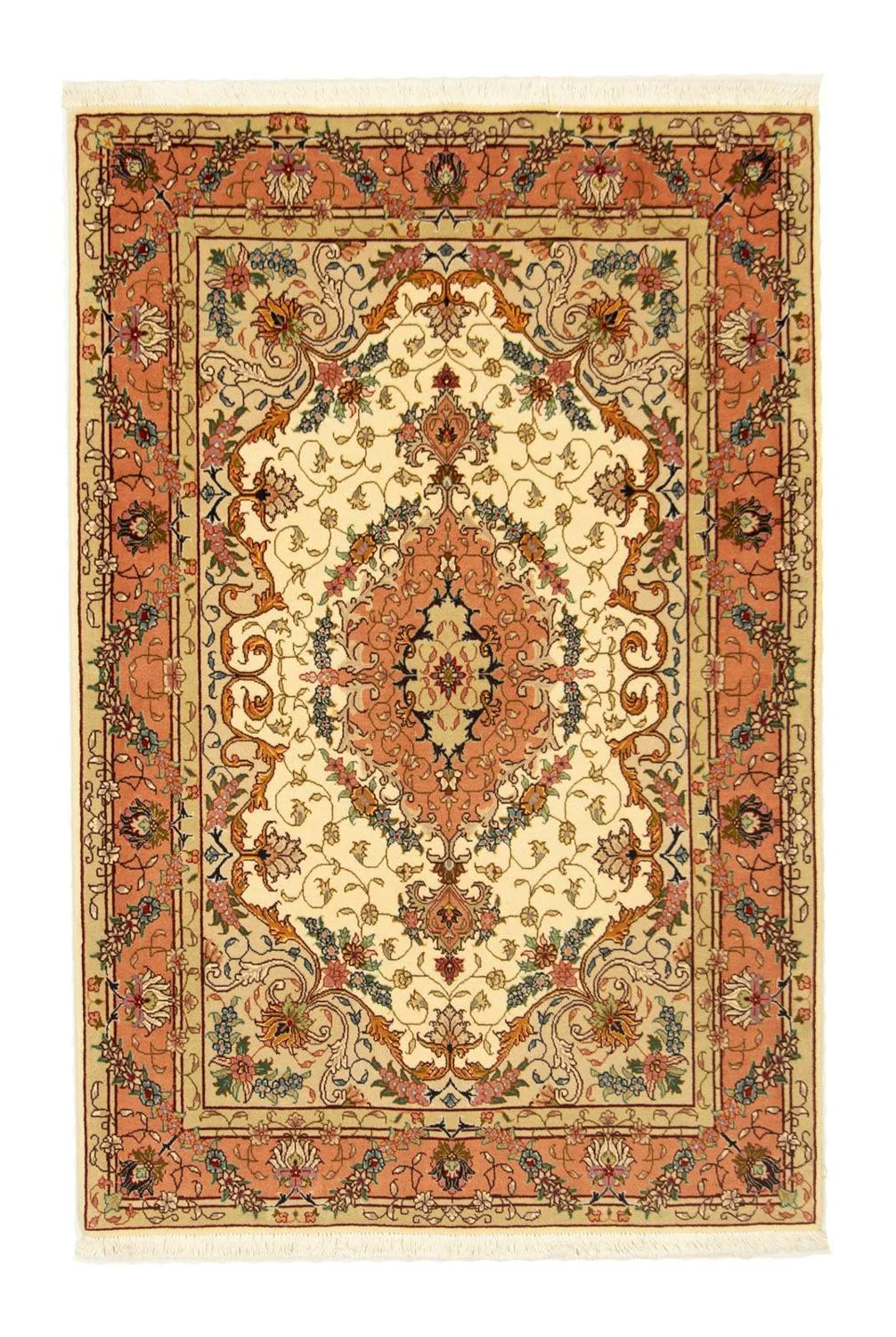Täbriz - 50 Raj Teppich 152x100cm - Perserteppich