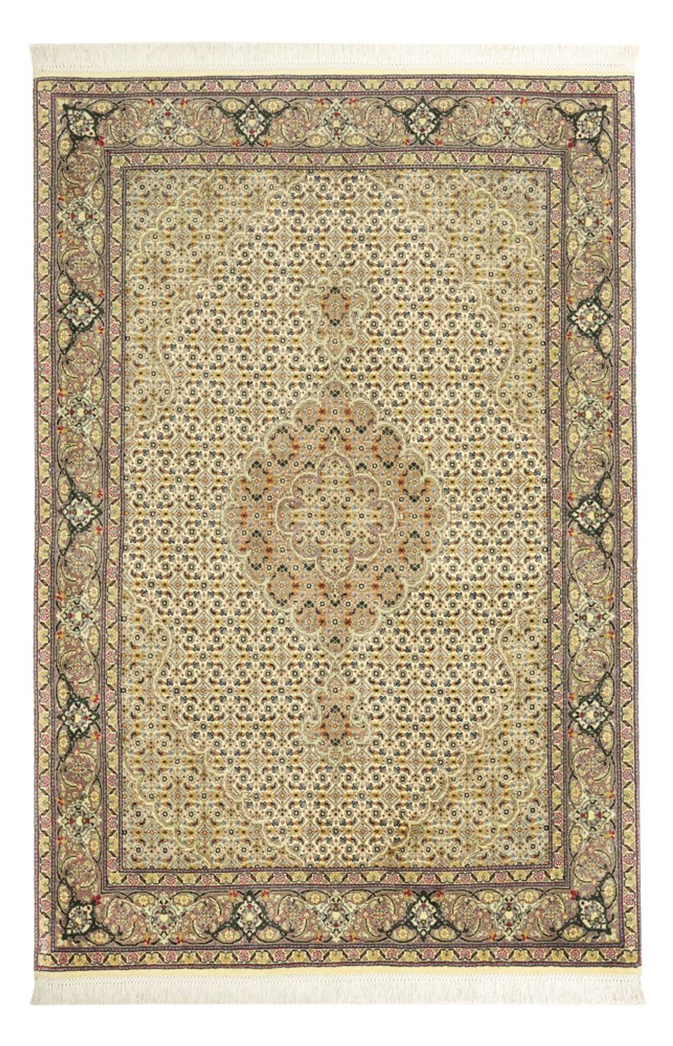 Täbriz - 50 Raj Teppich 152x101cm - Perserteppich