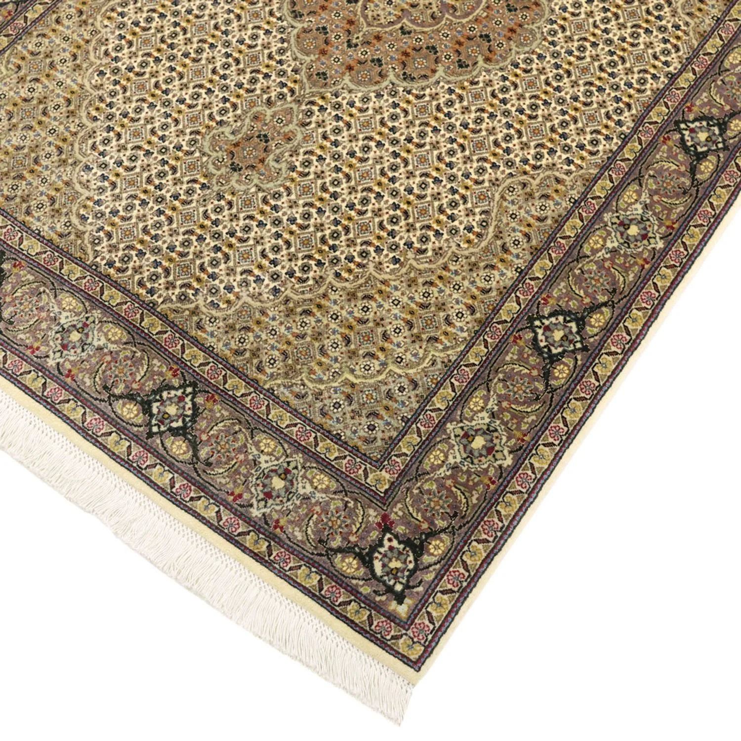 Täbriz - 50 Raj Teppich 152x101cm - Perserteppich - Image 4