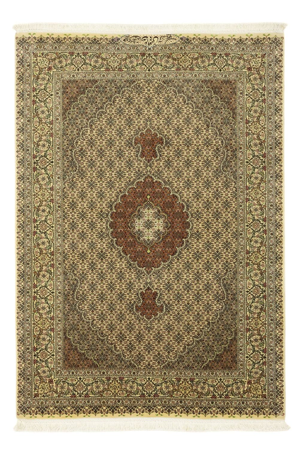 Täbriz - 50 Raj Teppich 152x103cm - Perserteppich
