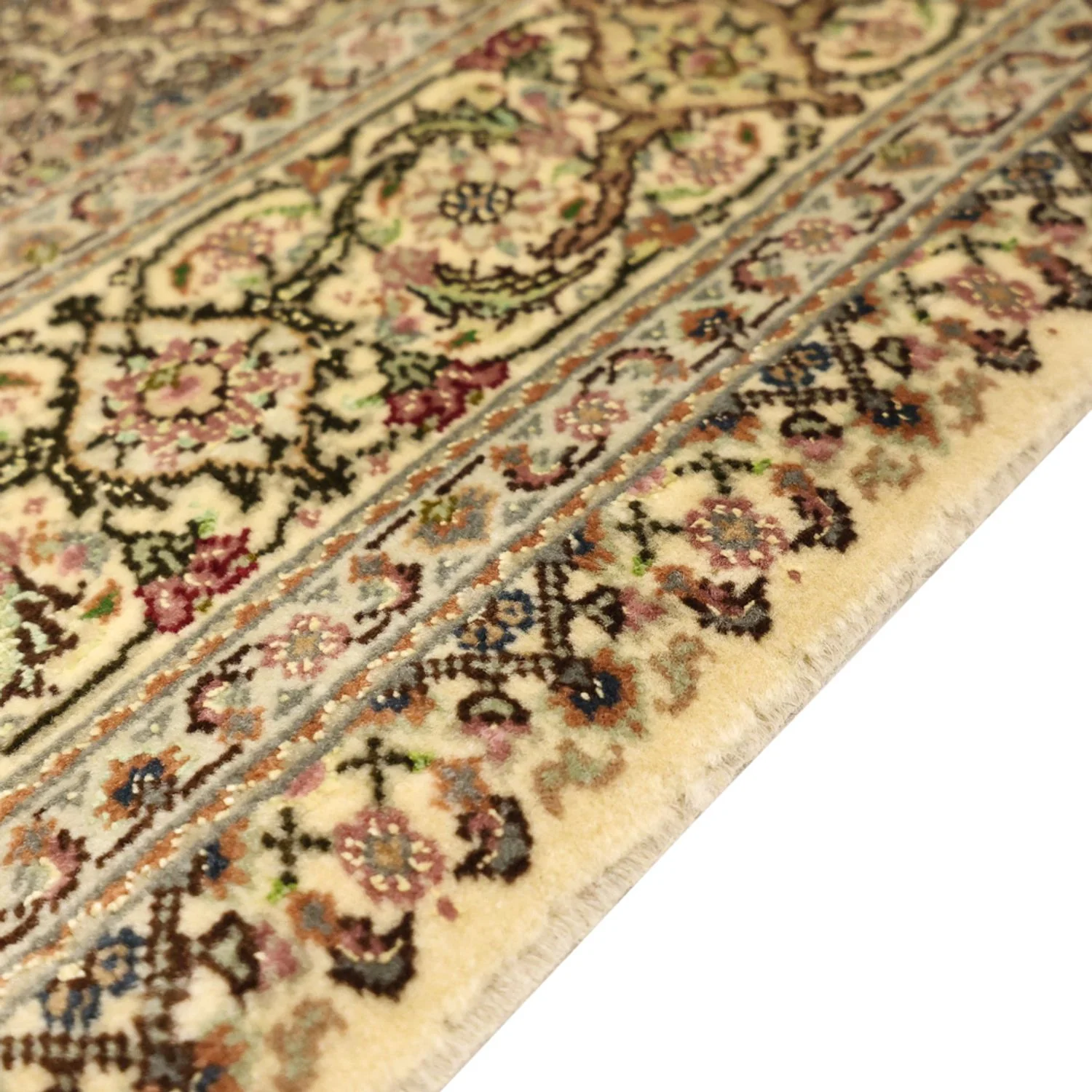 Täbriz - 50 Raj Teppich 152x103cm - Perserteppich - Image 3